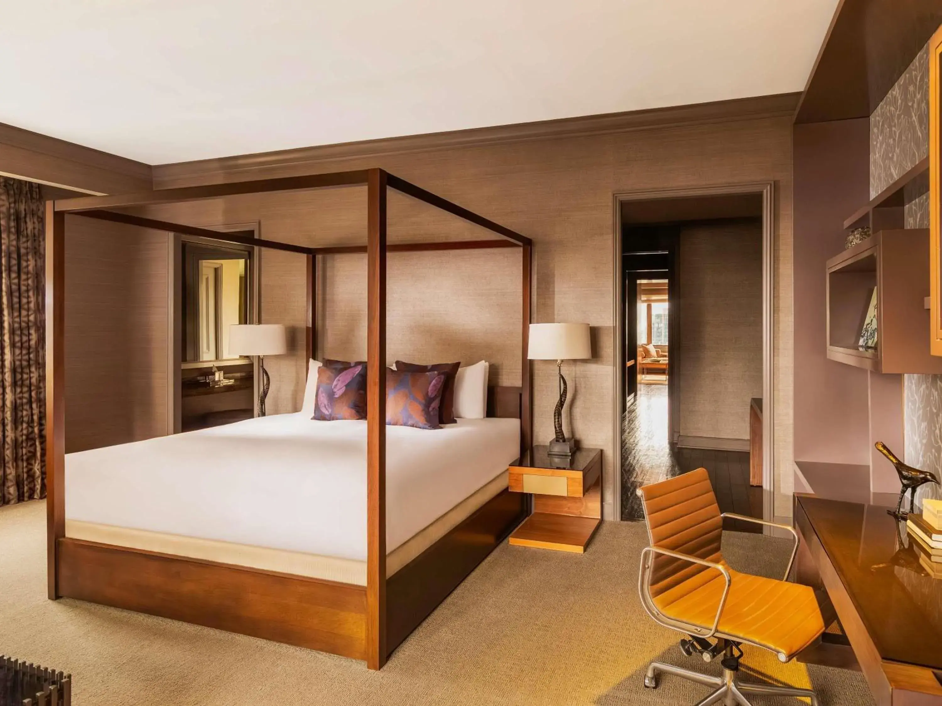 Bedroom, Bed in Fairmont Chicago Millennium Park Bedroom, Bed in Fairmont Chicago Millennium Park