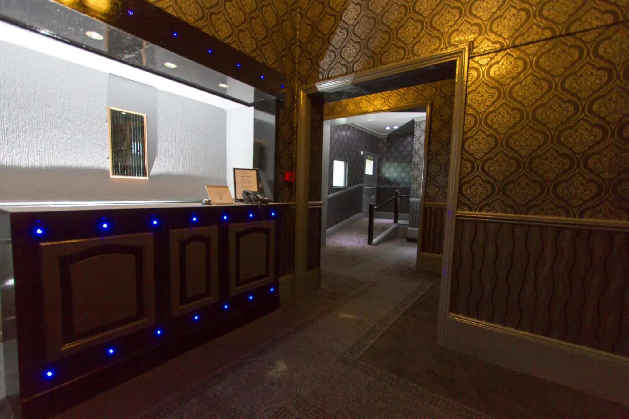 Lobby or reception in The Carlton Hotel