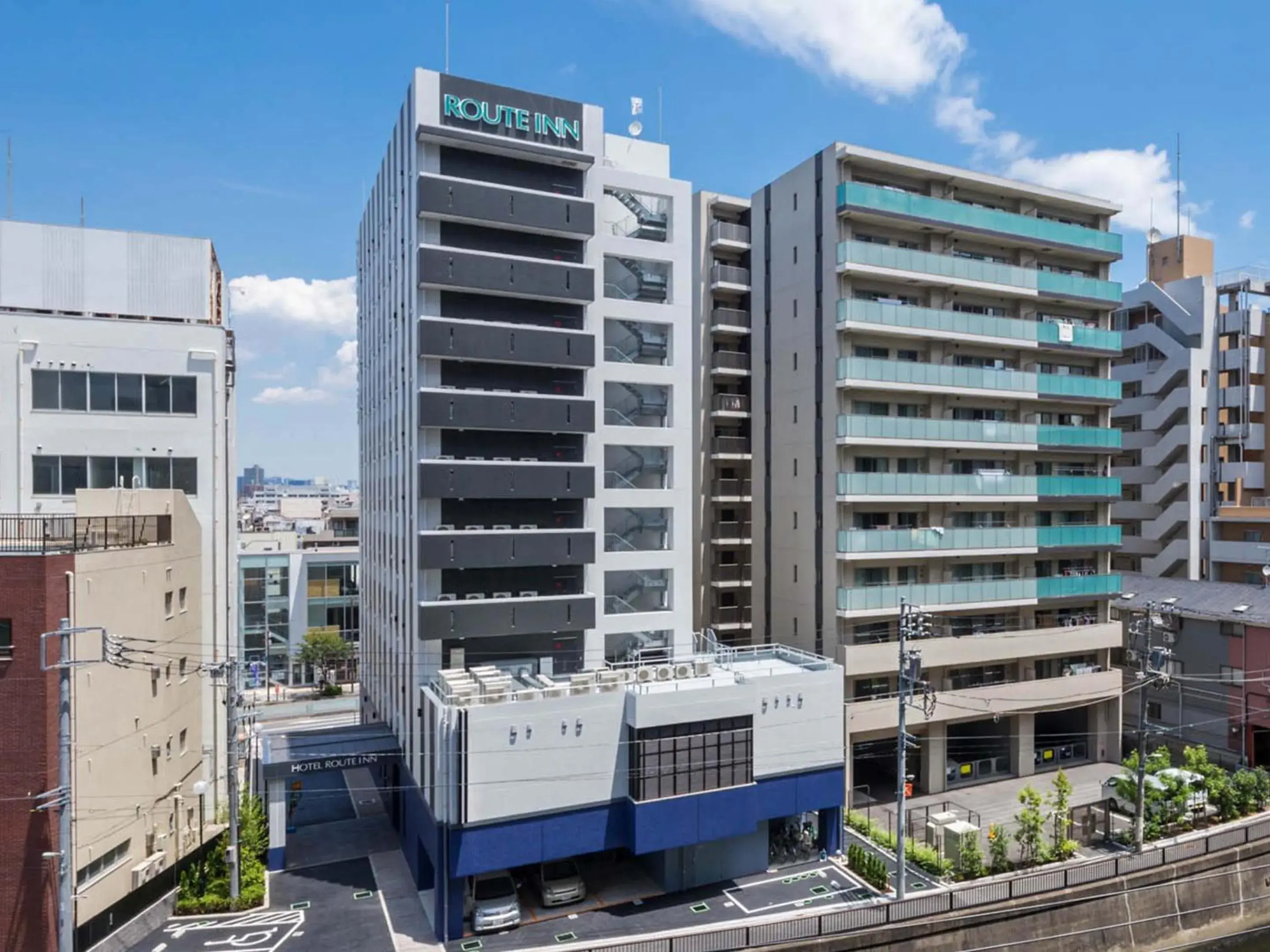 Property building in Hotel Route-Inn Tokyo Kamata -Ayamebashi- Property building in Hotel Route-Inn Tokyo Kamata -Ayamebashi-