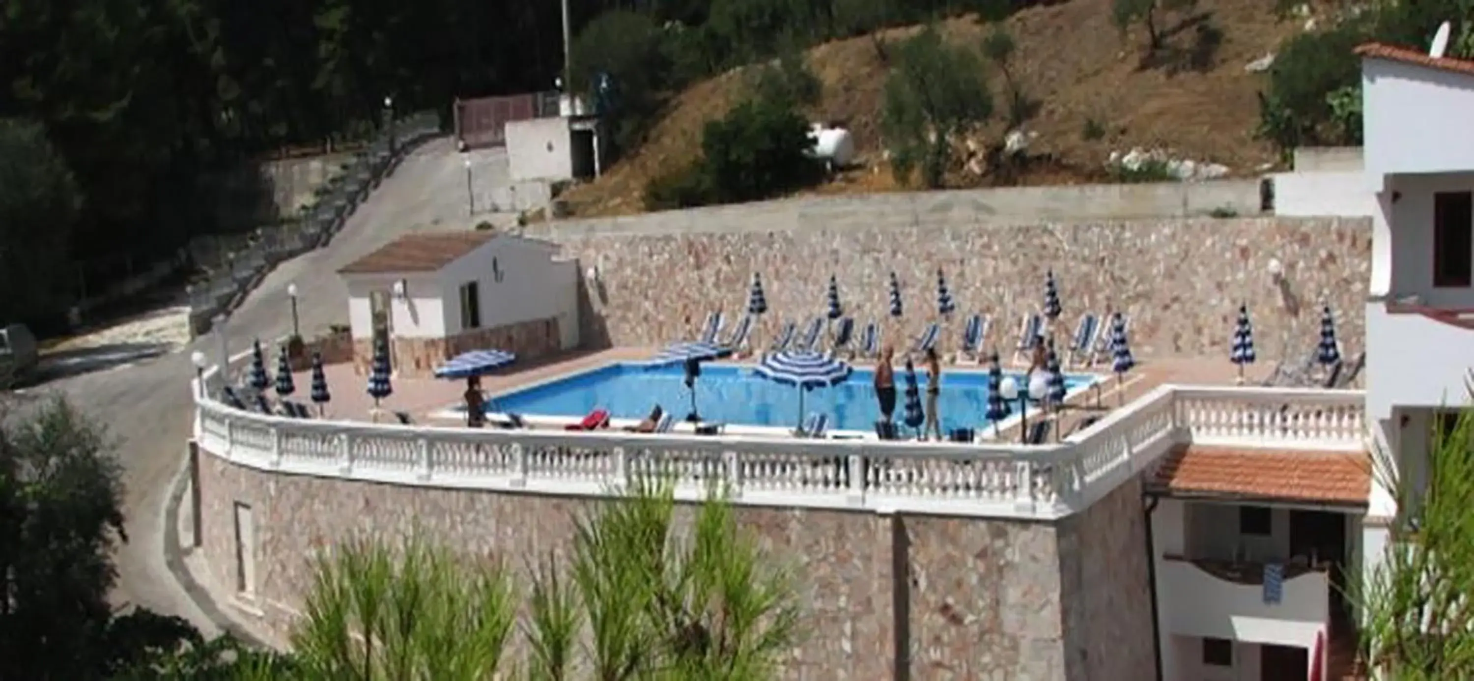 Pool view in Residence Jolly Pool view in Residence Jolly