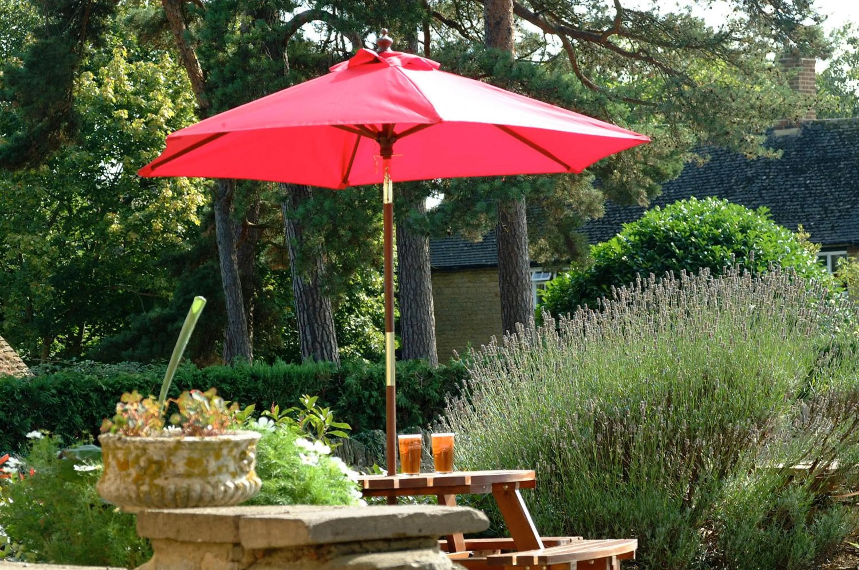 Garden in The Red Lion Inn