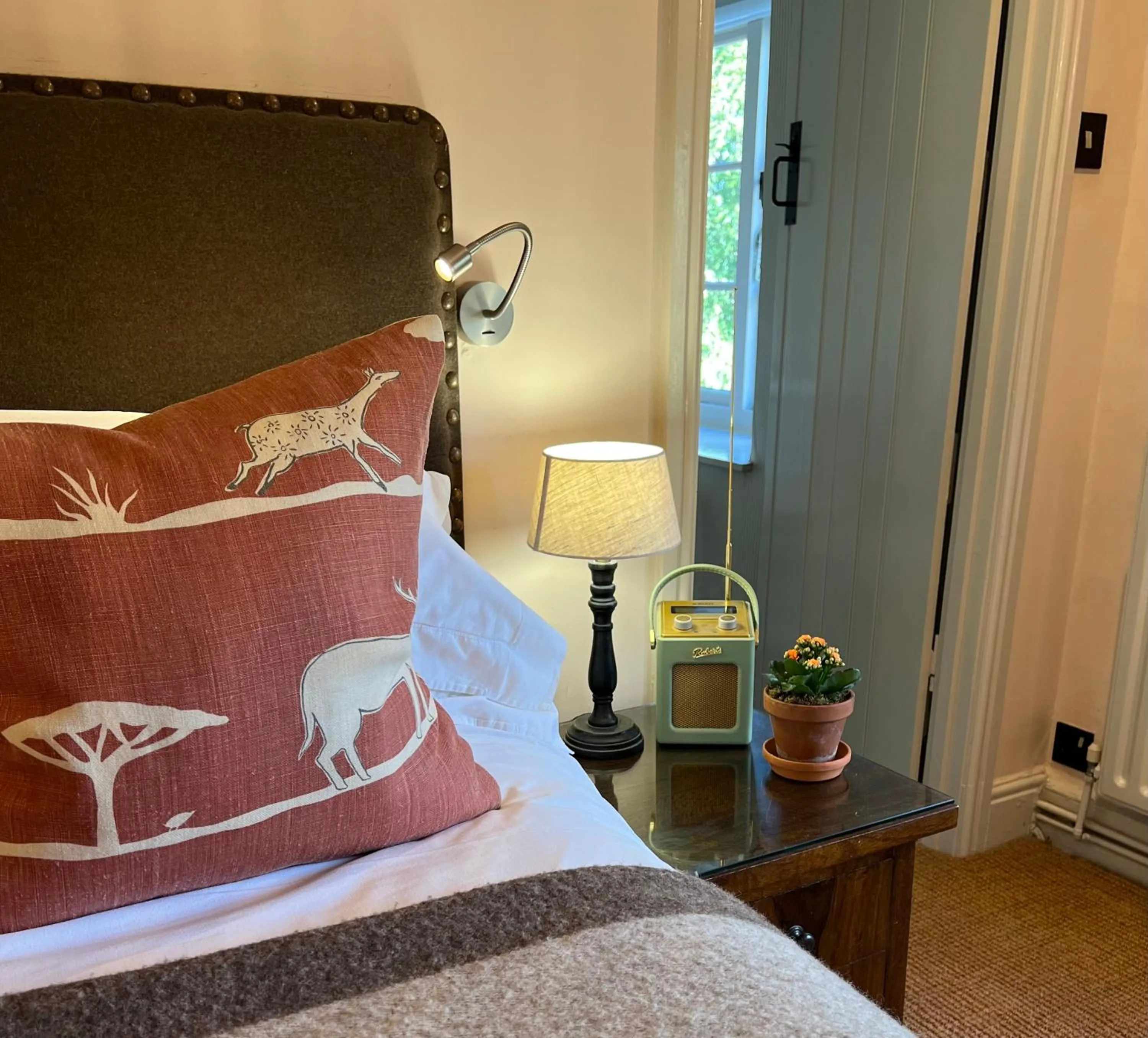 Bed in The Red Lion Inn