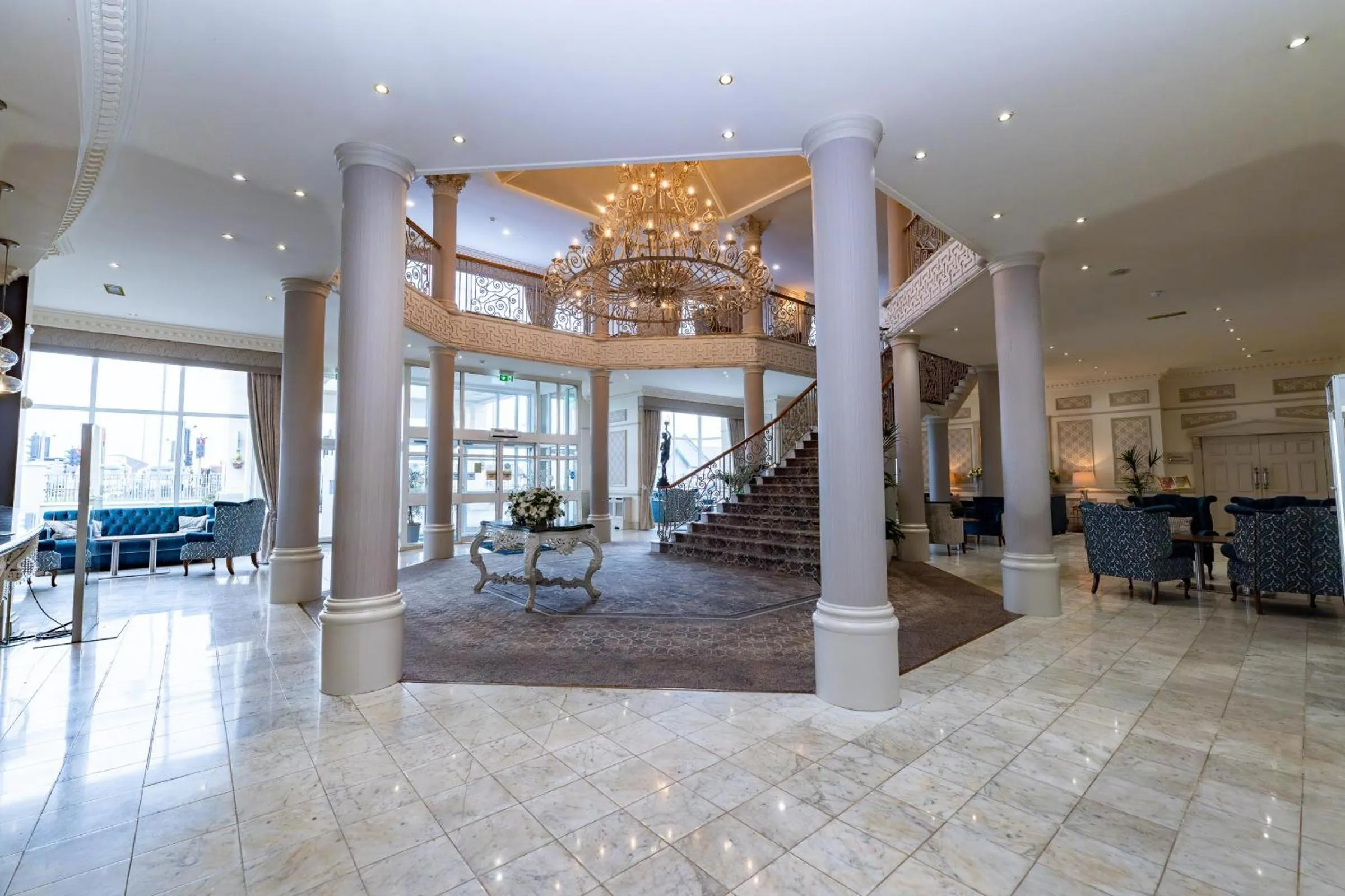 Lobby or reception in Clanree Hotel & Leisure Centre