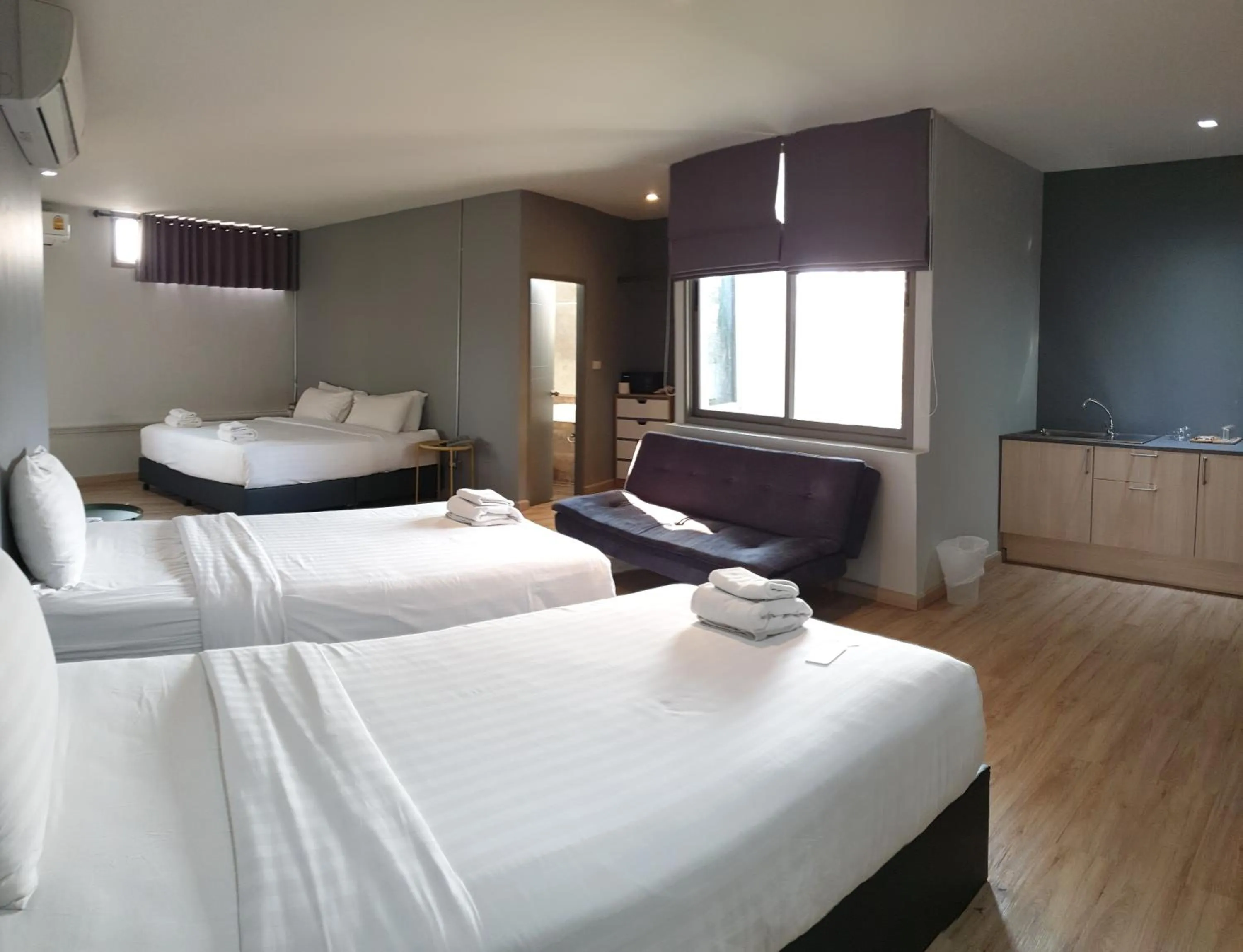 Bed in Wara Boutique Hotel