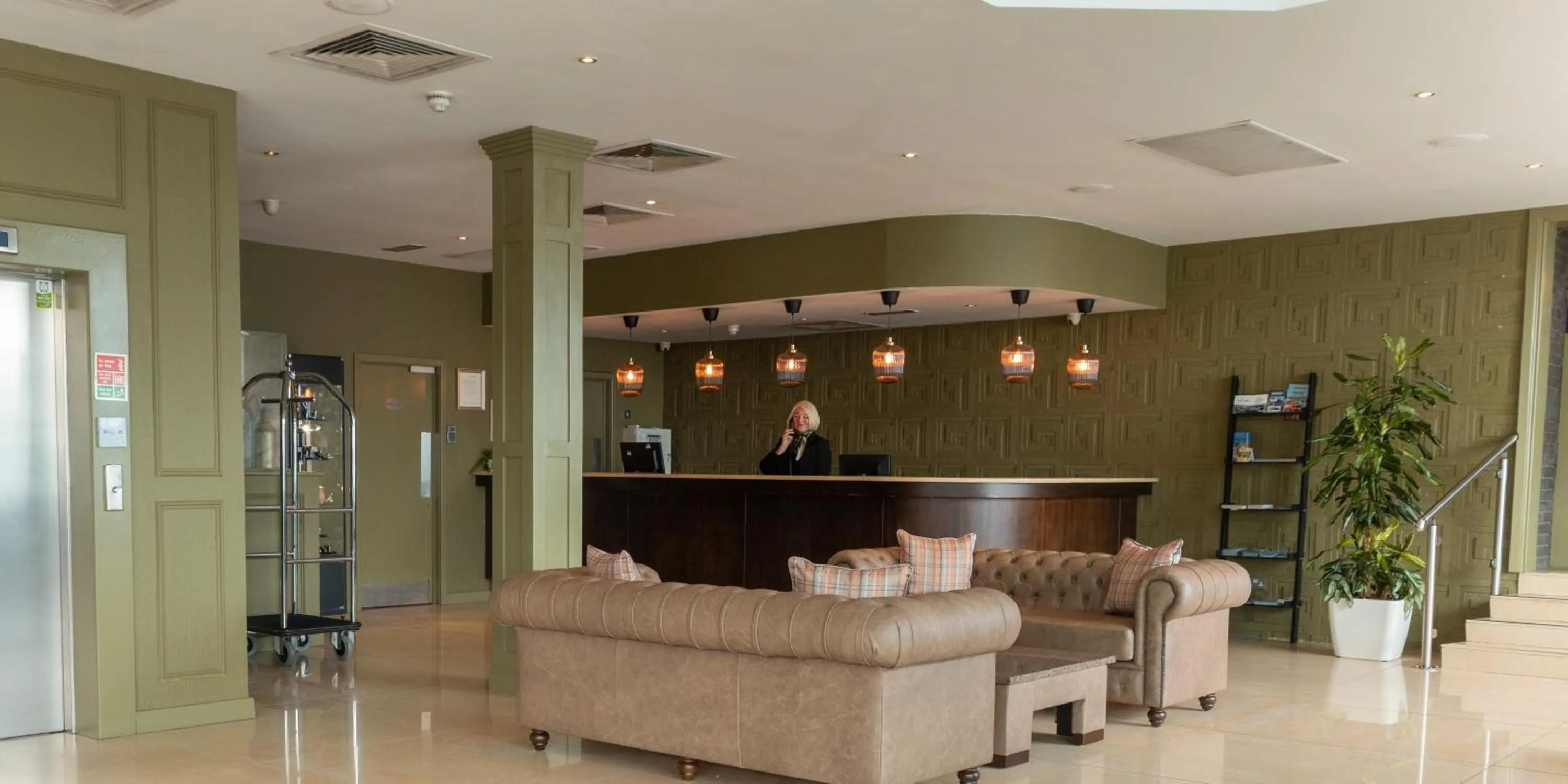 Staff in McGettigans Hotel