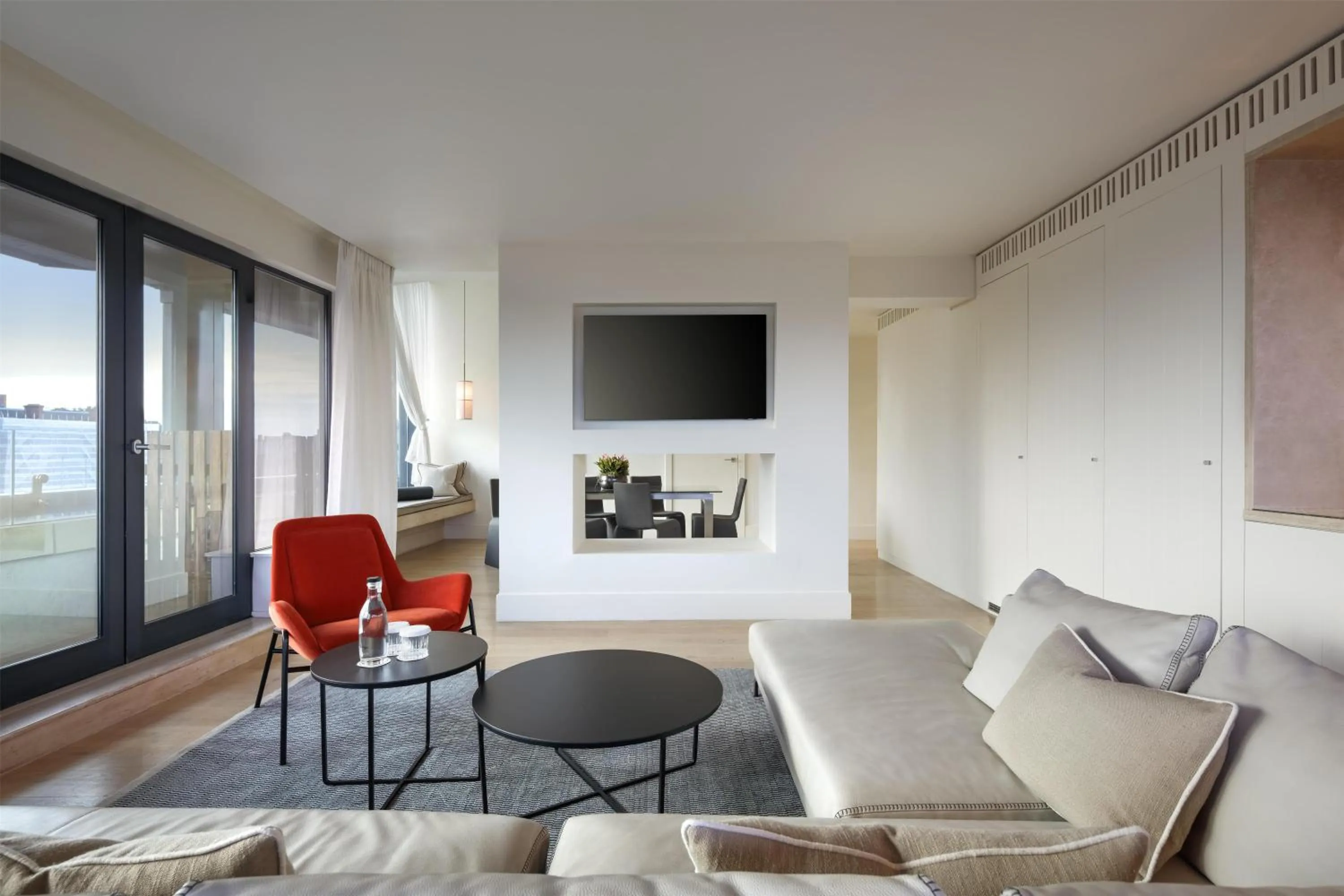 Living room in The Morrison Dublin, Curio Collection by Hilton