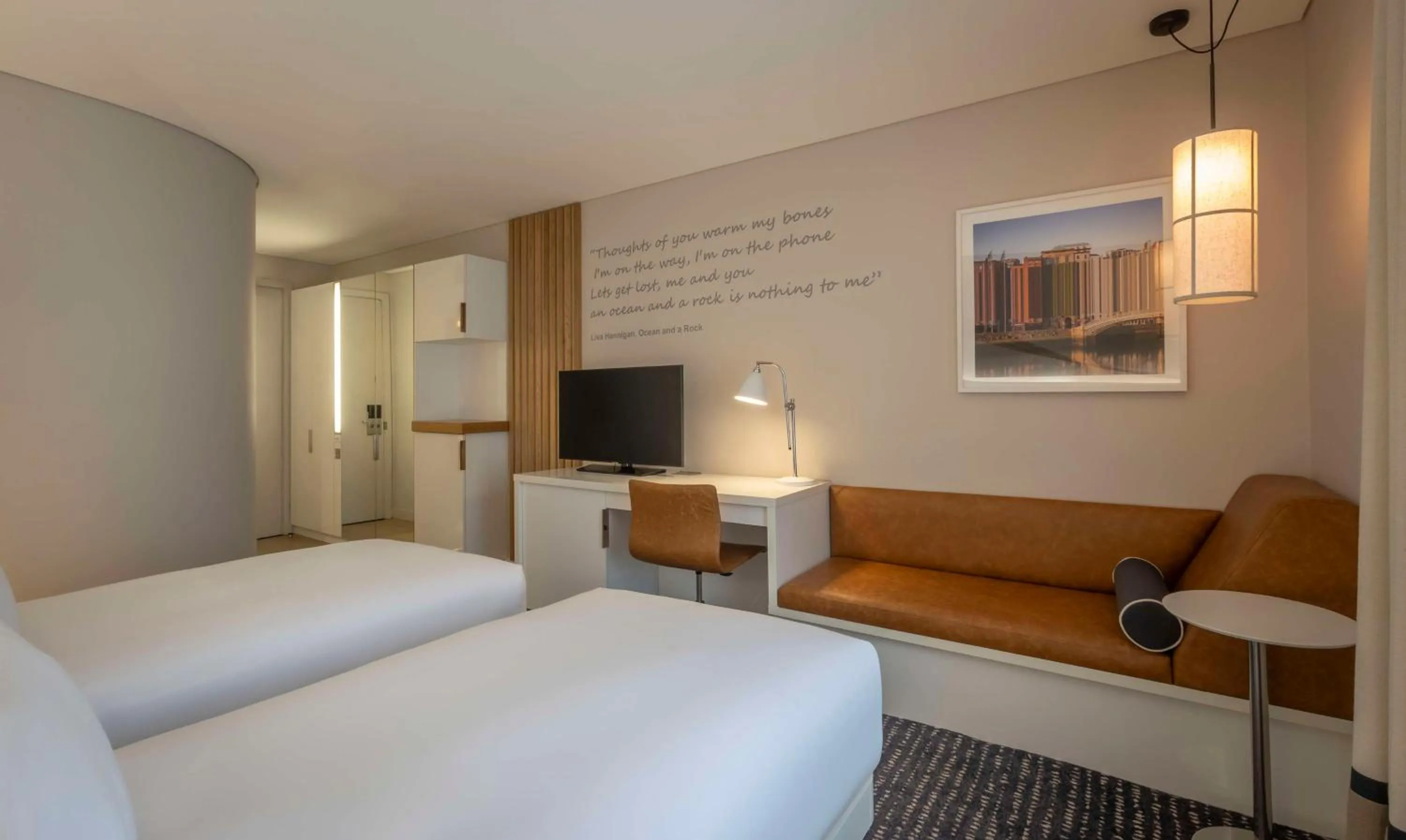 Living room, Bed in The Morrison Dublin, Curio Collection by Hilton