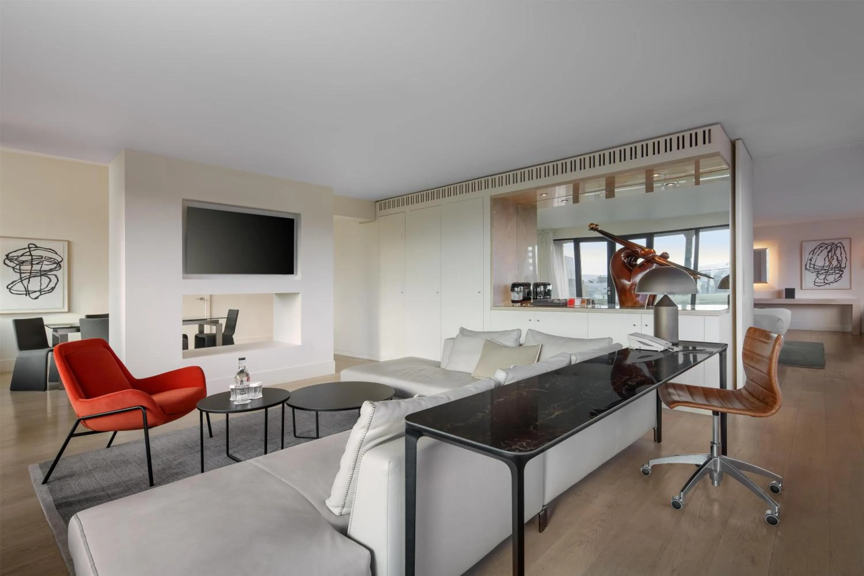 Living room in The Morrison Dublin, Curio Collection by Hilton