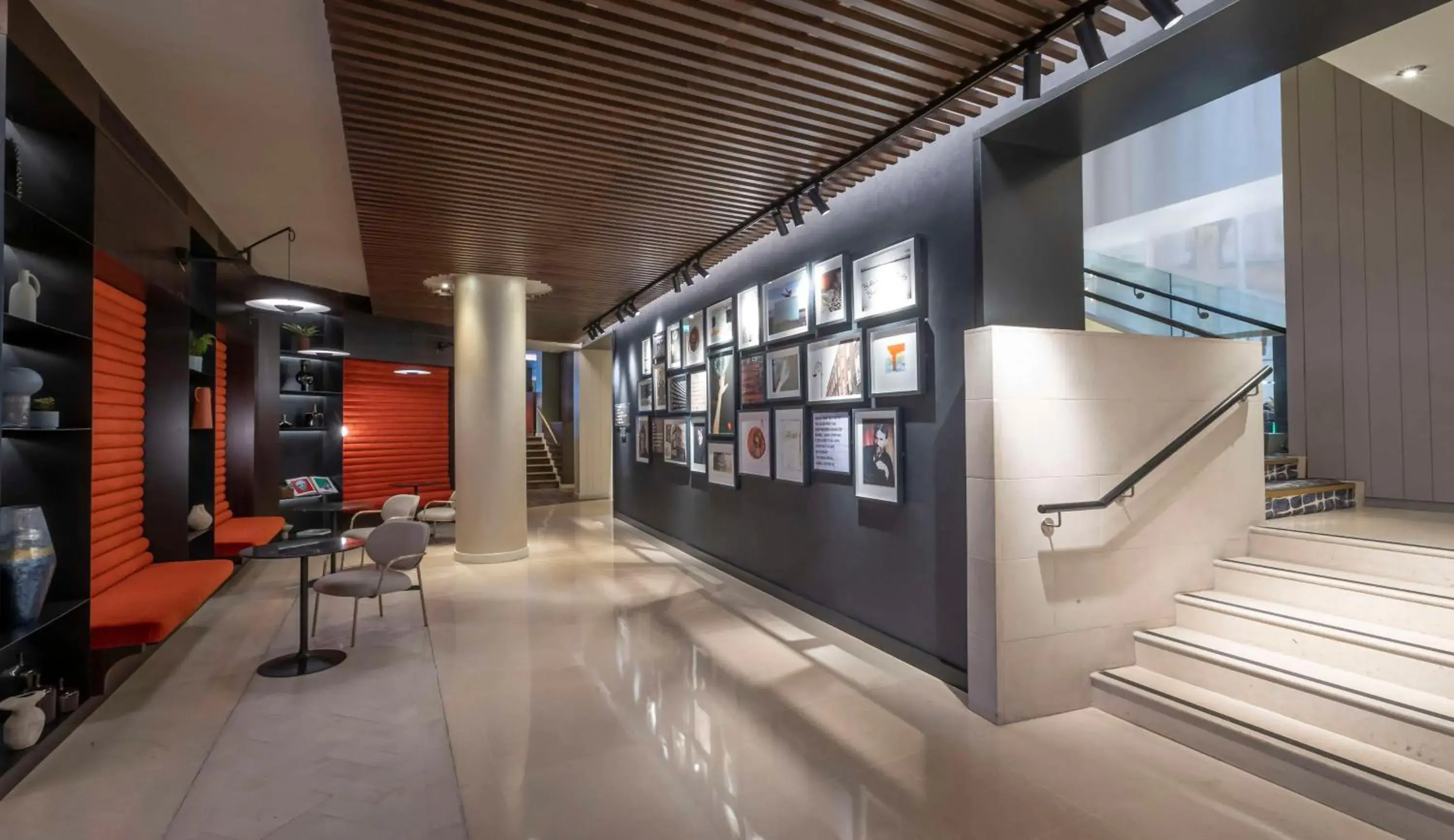 Lobby or reception in The Morrison Dublin, Curio Collection by Hilton Lobby or reception in The Morrison Dublin, Curio Collection by Hilton