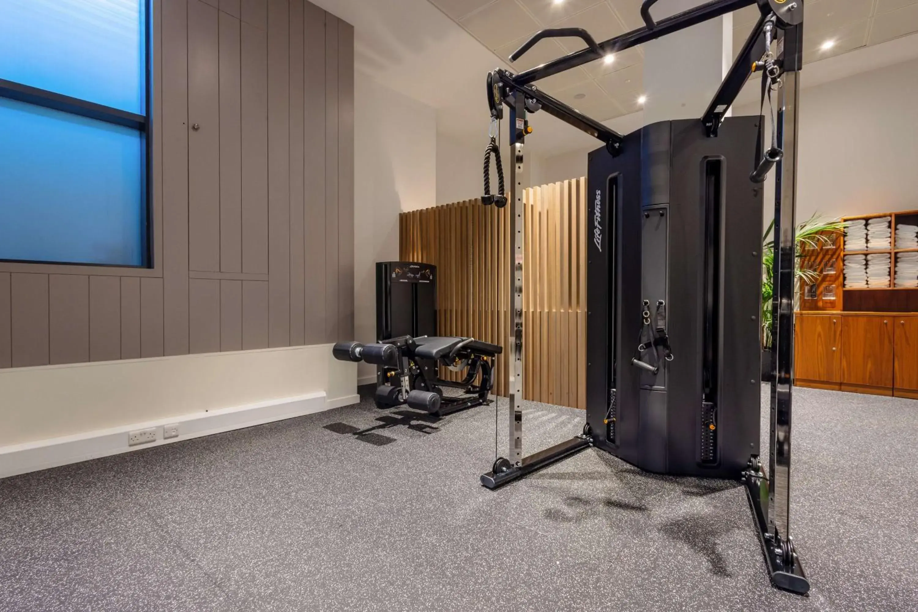 Fitness centre/facilities in The Morrison Dublin, Curio Collection by Hilton Fitness centre/facilities in The Morrison Dublin, Curio Collection by Hilton