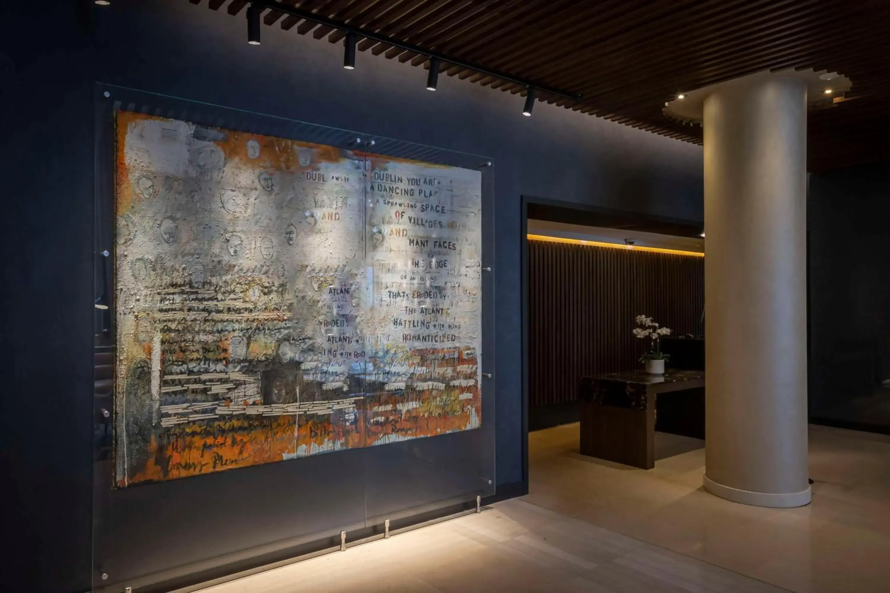 Lobby or reception in The Morrison Dublin, Curio Collection by Hilton Lobby or reception in The Morrison Dublin, Curio Collection by Hilton