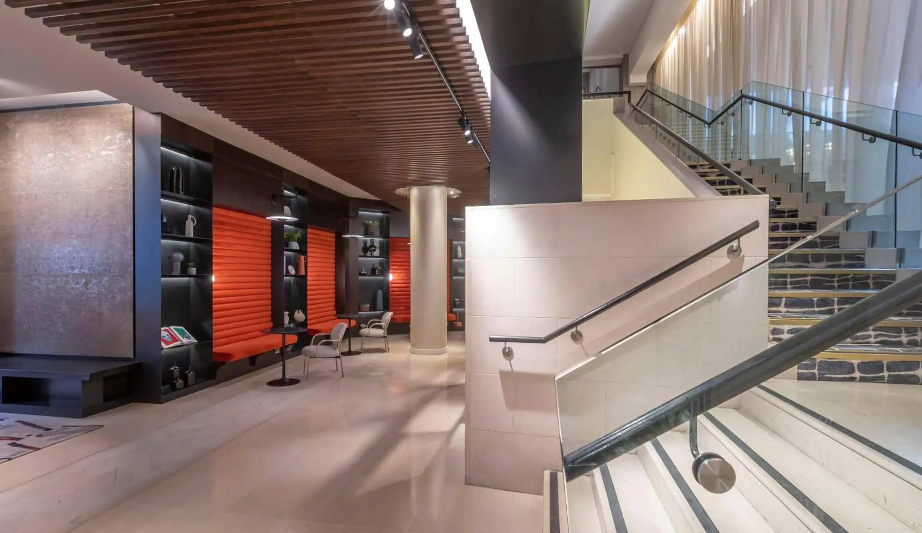 Lobby or reception in The Morrison Dublin, Curio Collection by Hilton Lobby or reception in The Morrison Dublin, Curio Collection by Hilton