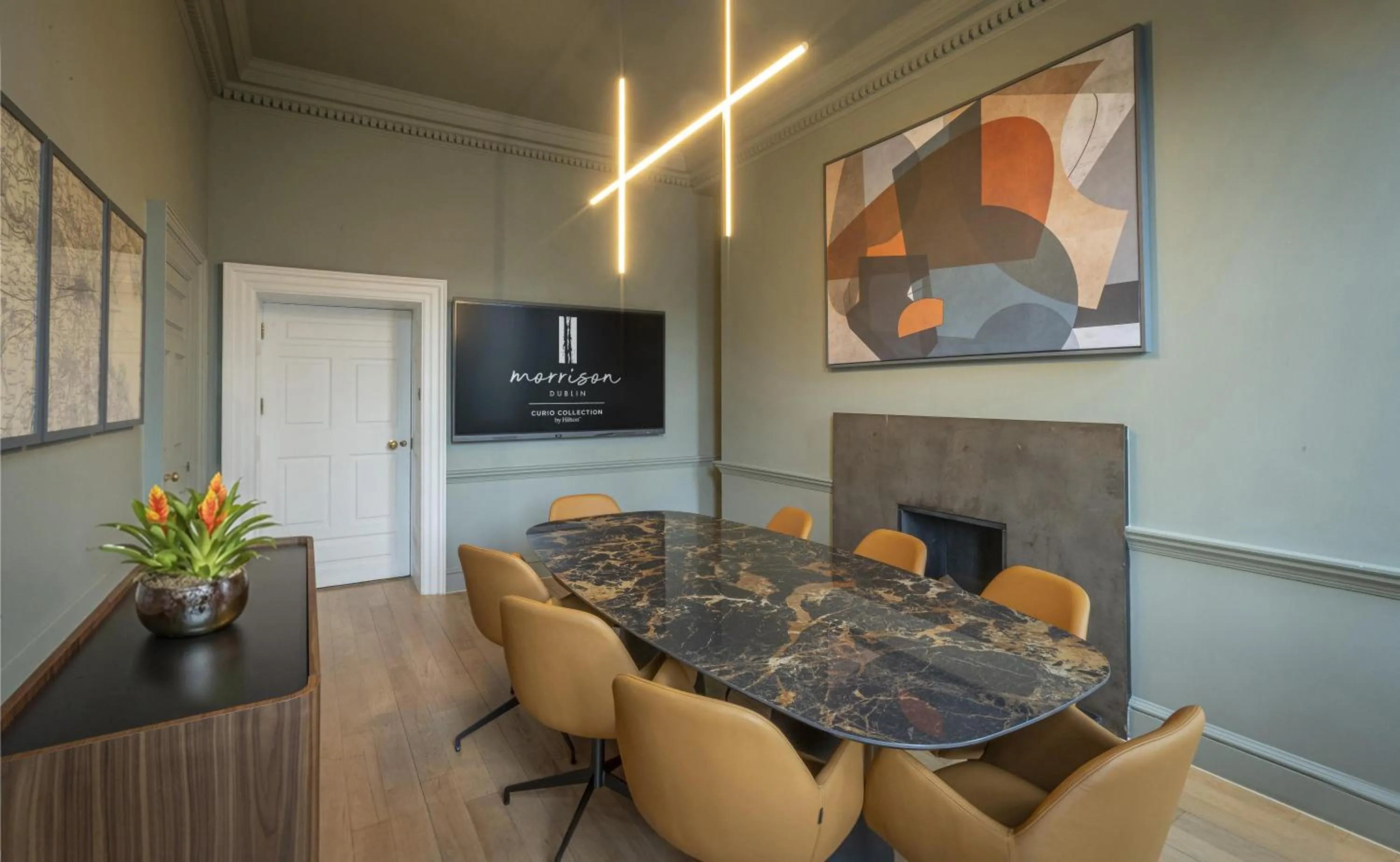 Meeting/conference room in The Morrison Dublin, Curio Collection by Hilton
