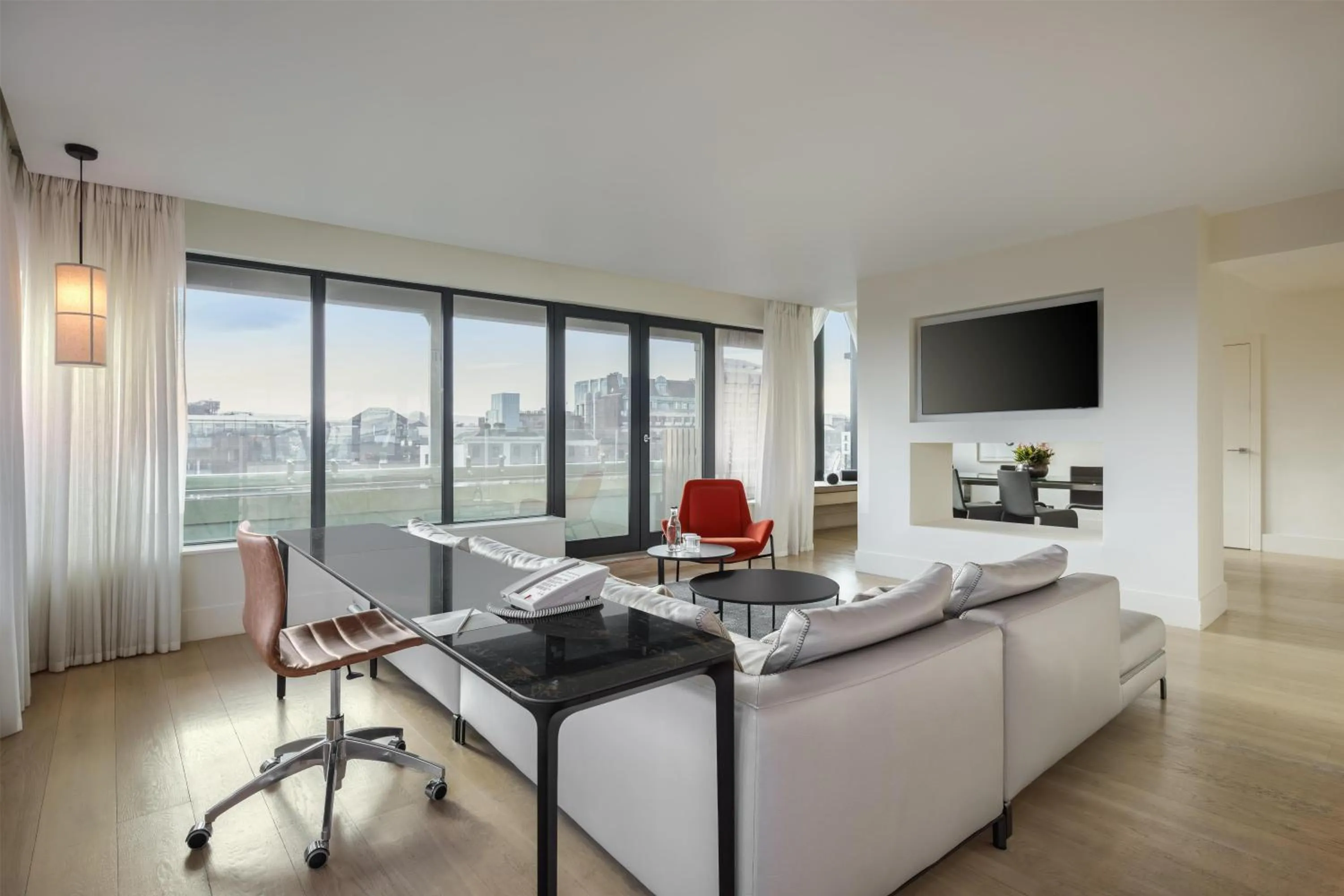 Living room in The Morrison Dublin, Curio Collection by Hilton