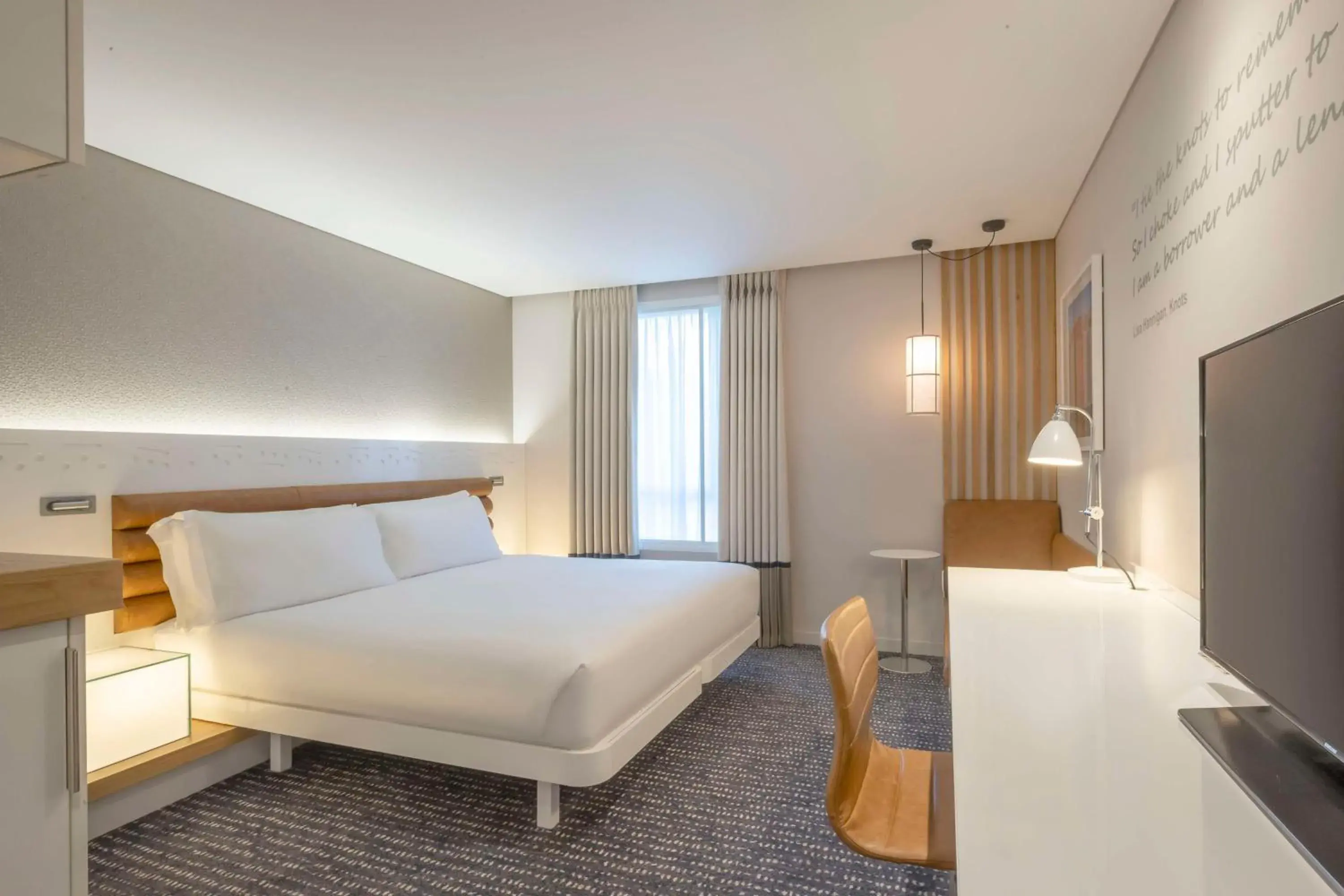 Bedroom, Bed in The Morrison Dublin, Curio Collection by Hilton Bedroom, Bed in The Morrison Dublin, Curio Collection by Hilton