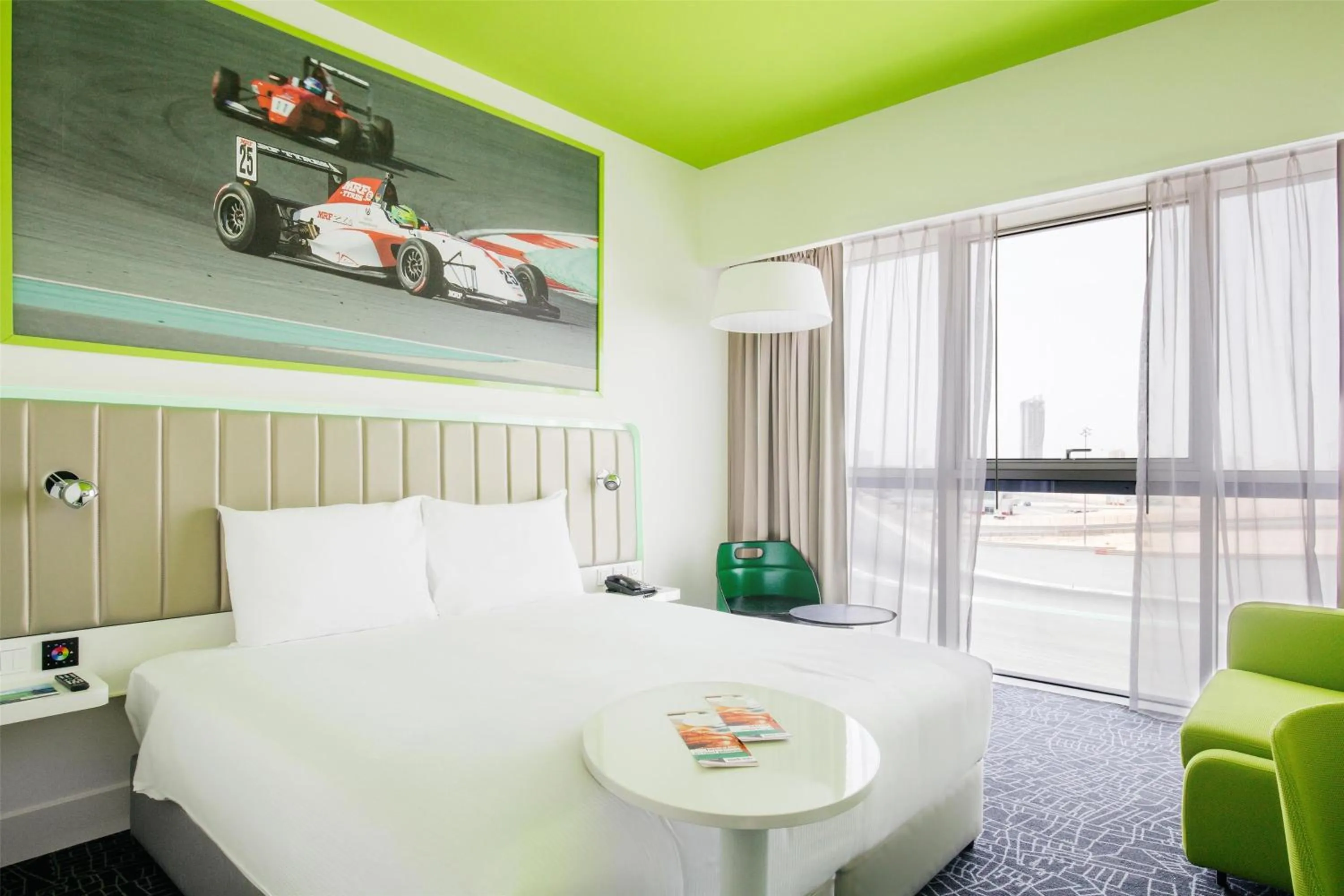 Bedroom, Bed in Park Inn by Radisson Dubai Motor City