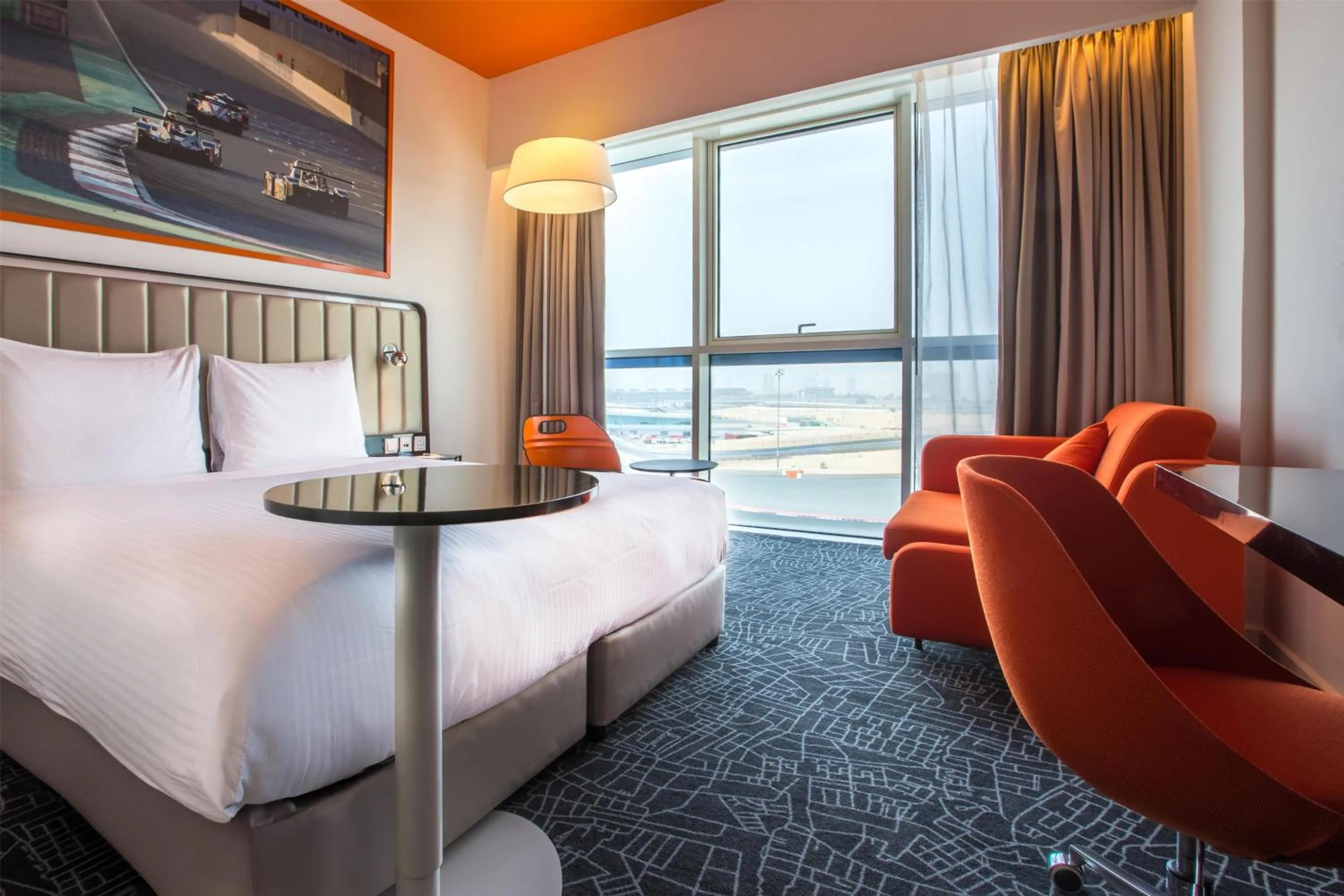 Bedroom, Bed in Park Inn by Radisson Dubai Motor City