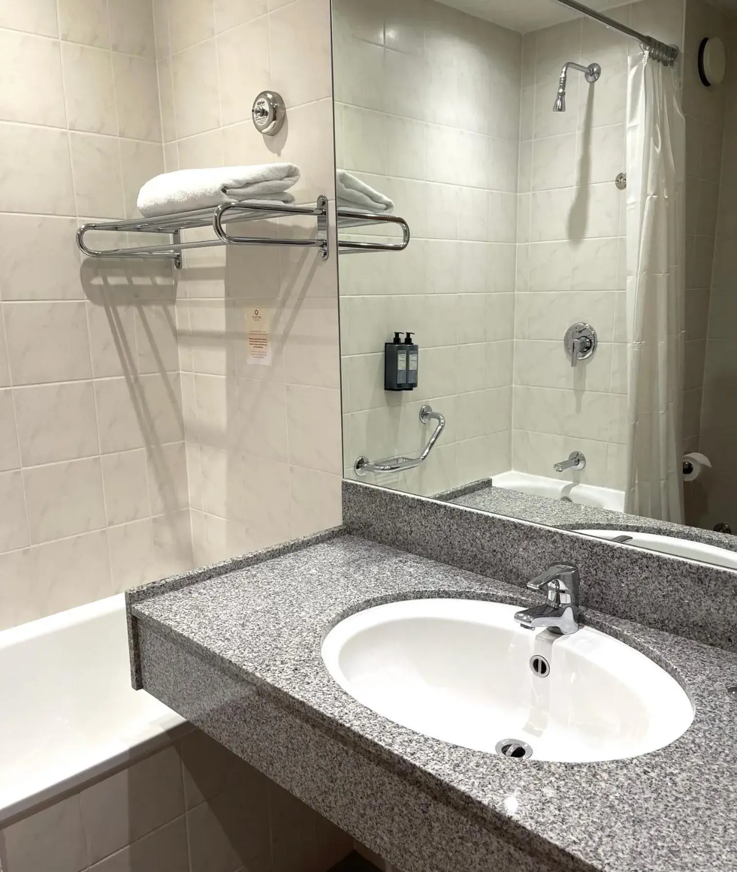 Bathroom in Clayton Hotel, Leeds Bathroom in Clayton Hotel, Leeds