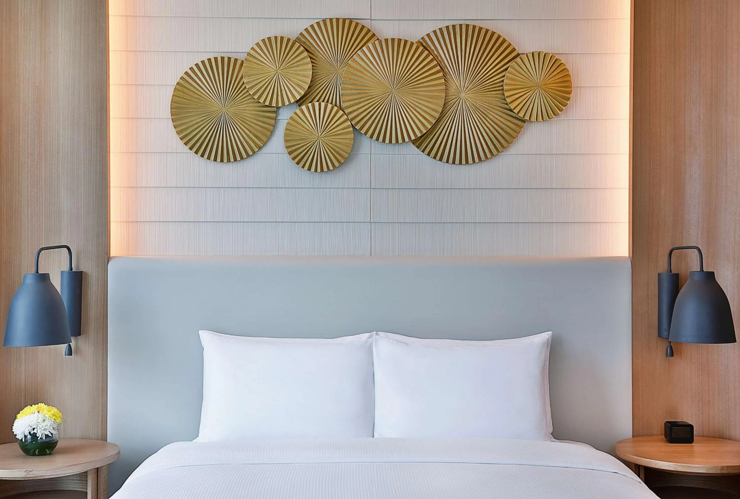 Bed in DoubleTree by Hilton Dubai - Business Bay