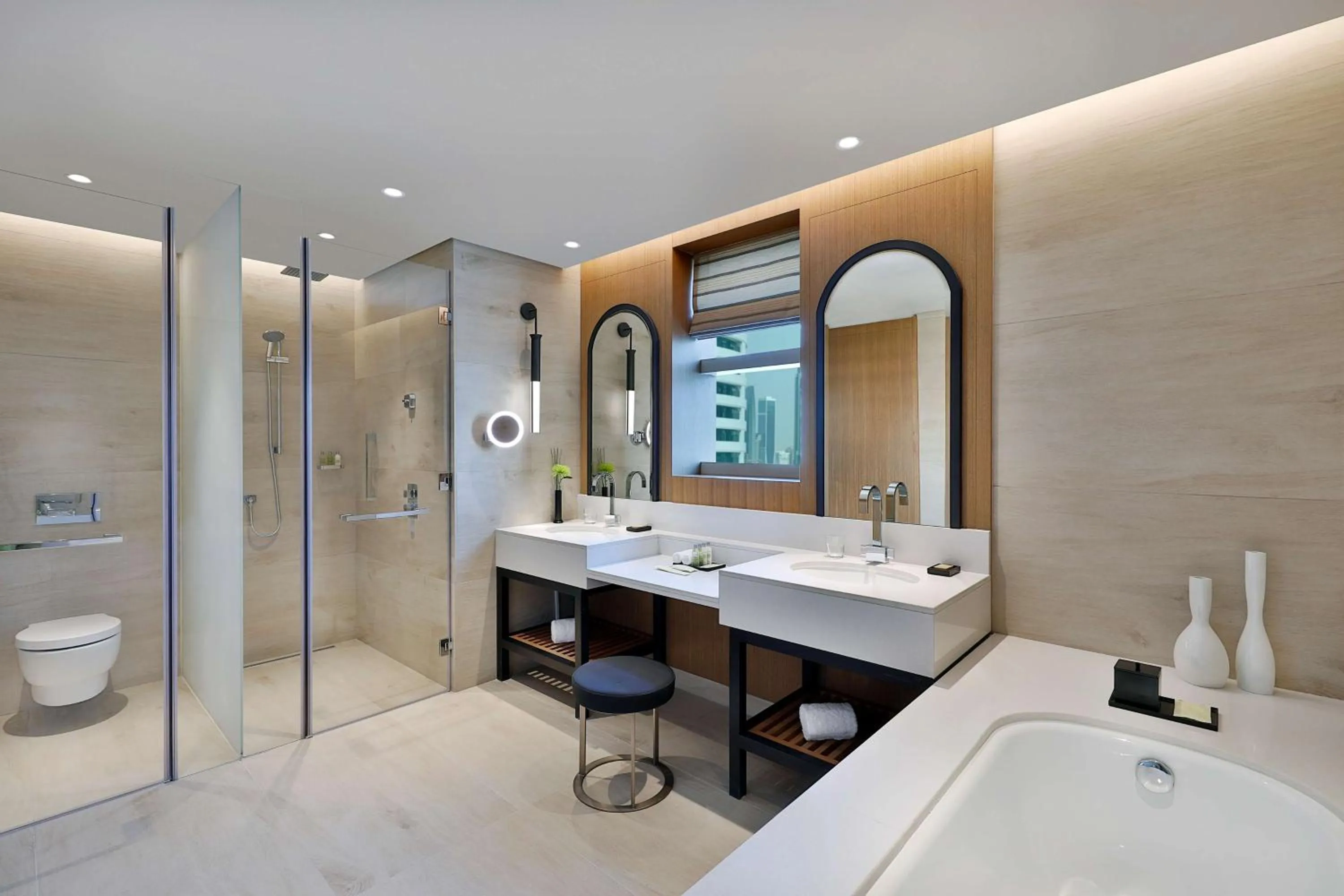 Bathroom in DoubleTree by Hilton Dubai - Business Bay