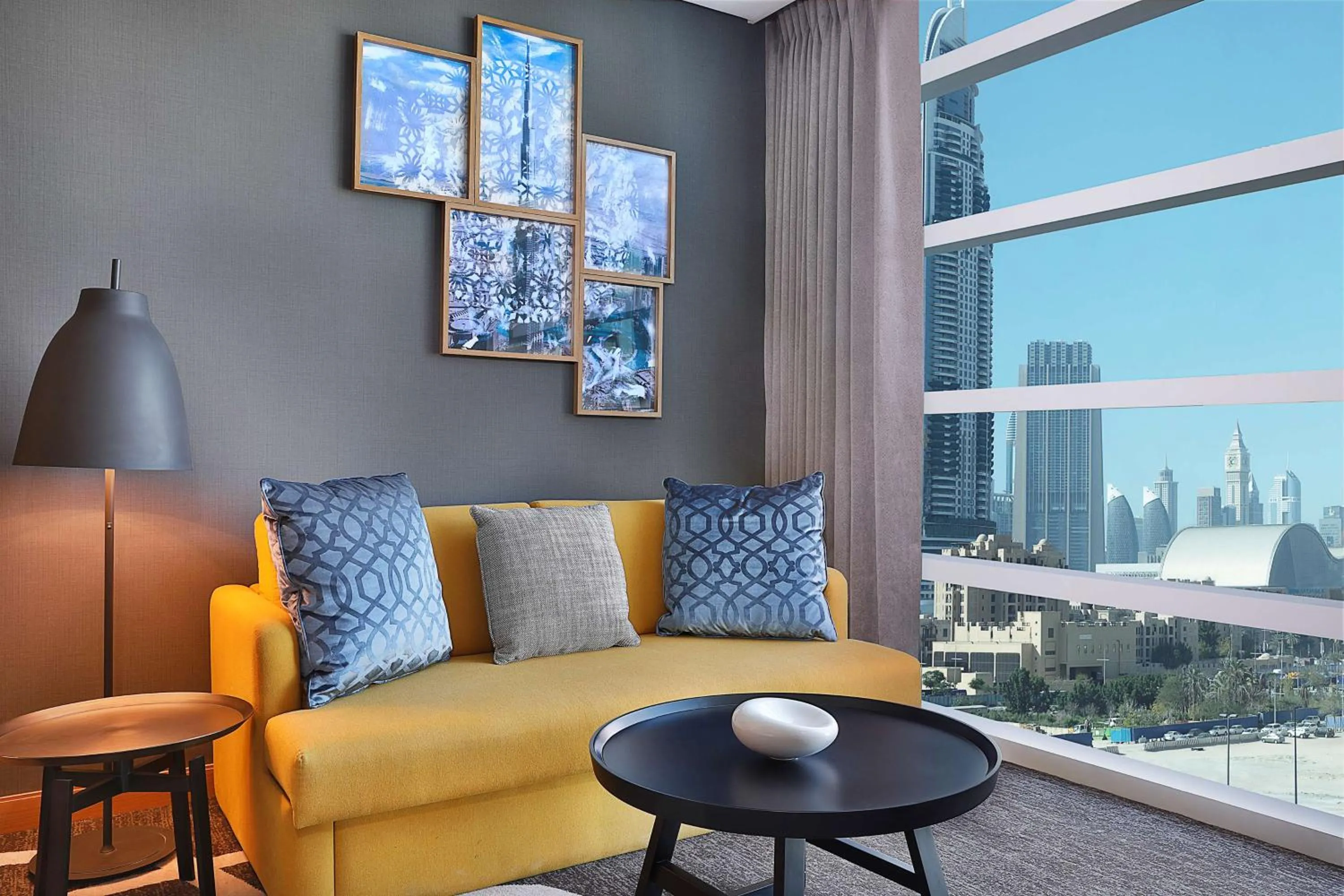 Bed in DoubleTree by Hilton Dubai - Business Bay