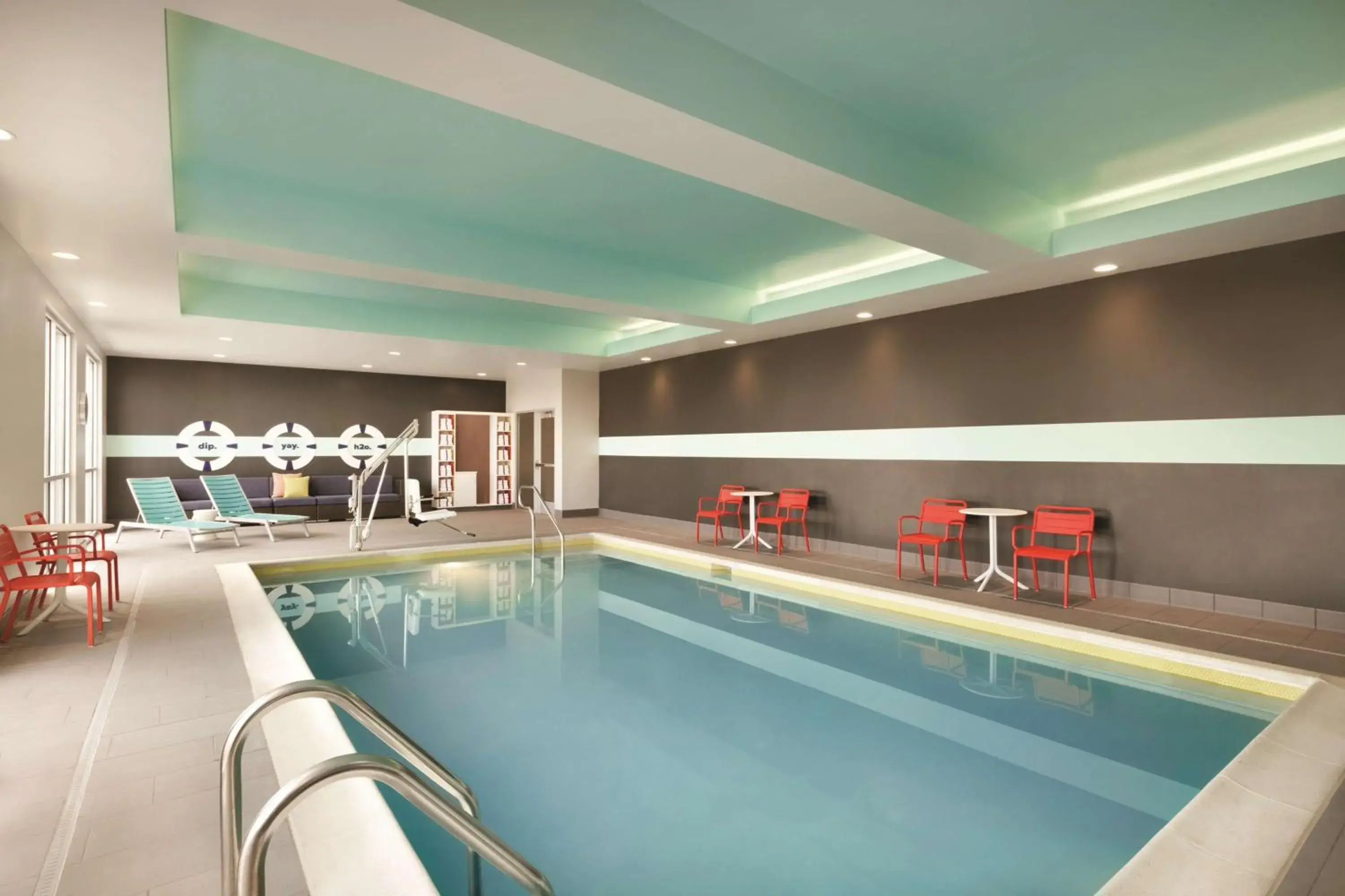 Pool view in Tru By Hilton Lancaster East Pool view in Tru By Hilton Lancaster East