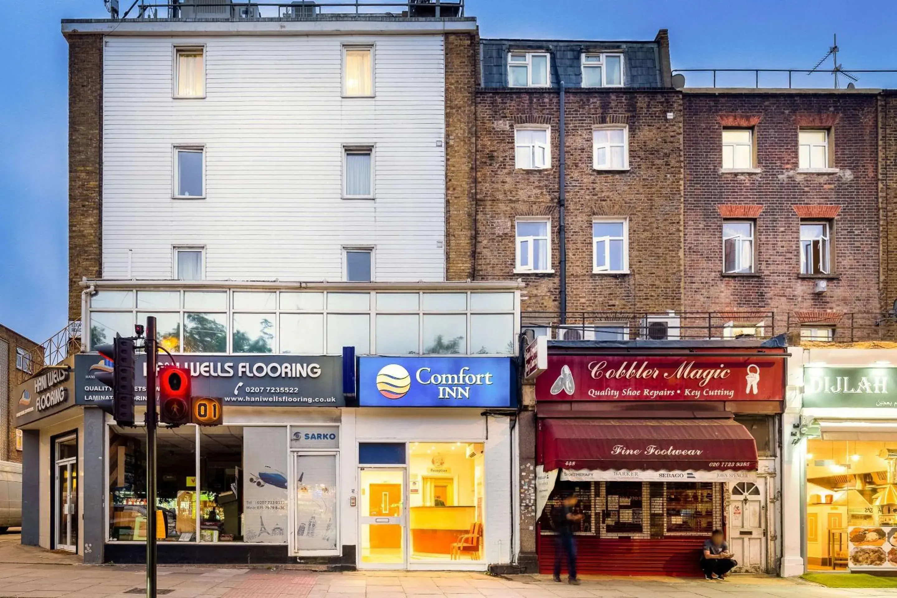 Property building in Comfort Inn Edgware Road W2 Property building in Comfort Inn Edgware Road W2