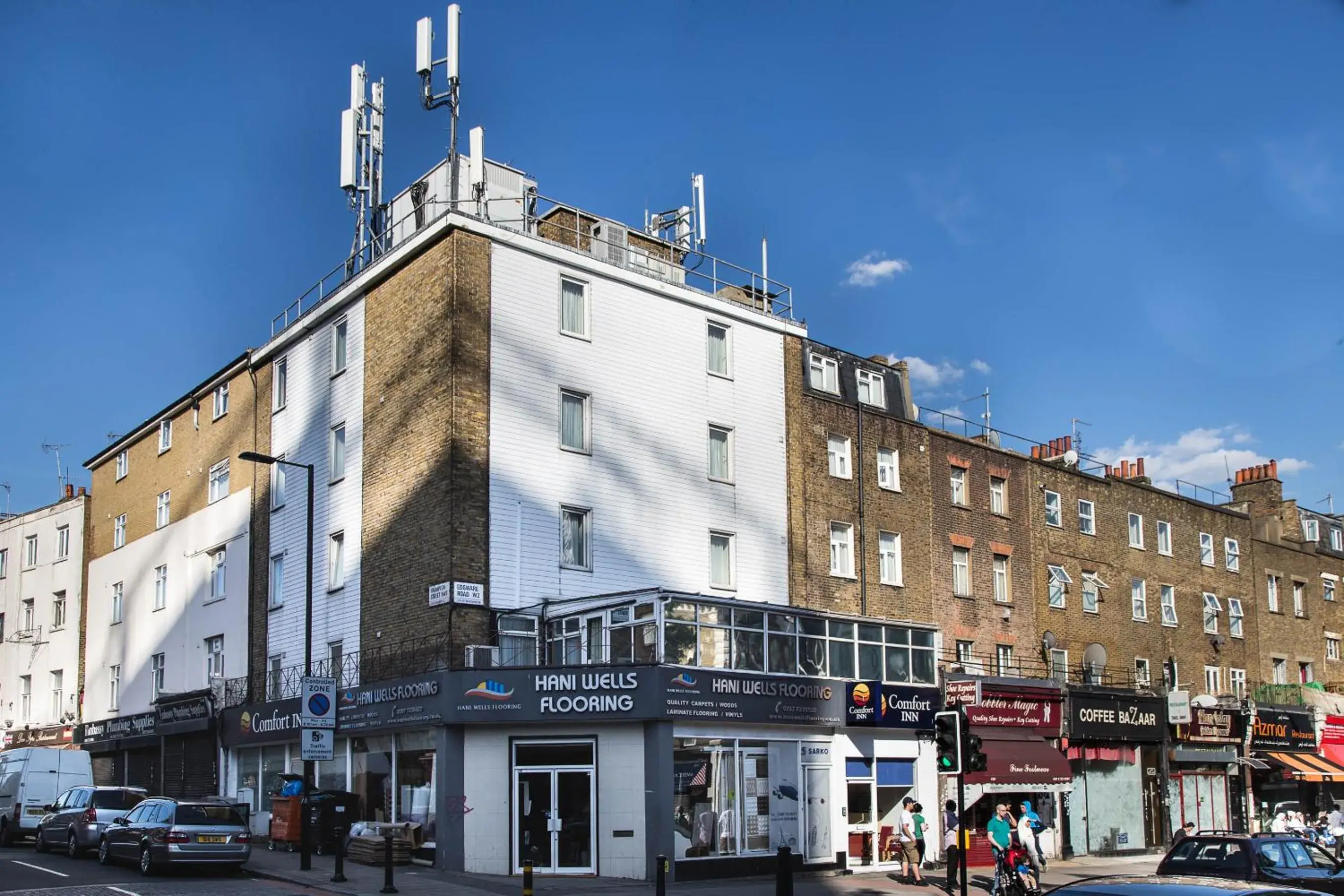 Property building in Comfort Inn Edgware Road W2 Property building in Comfort Inn Edgware Road W2