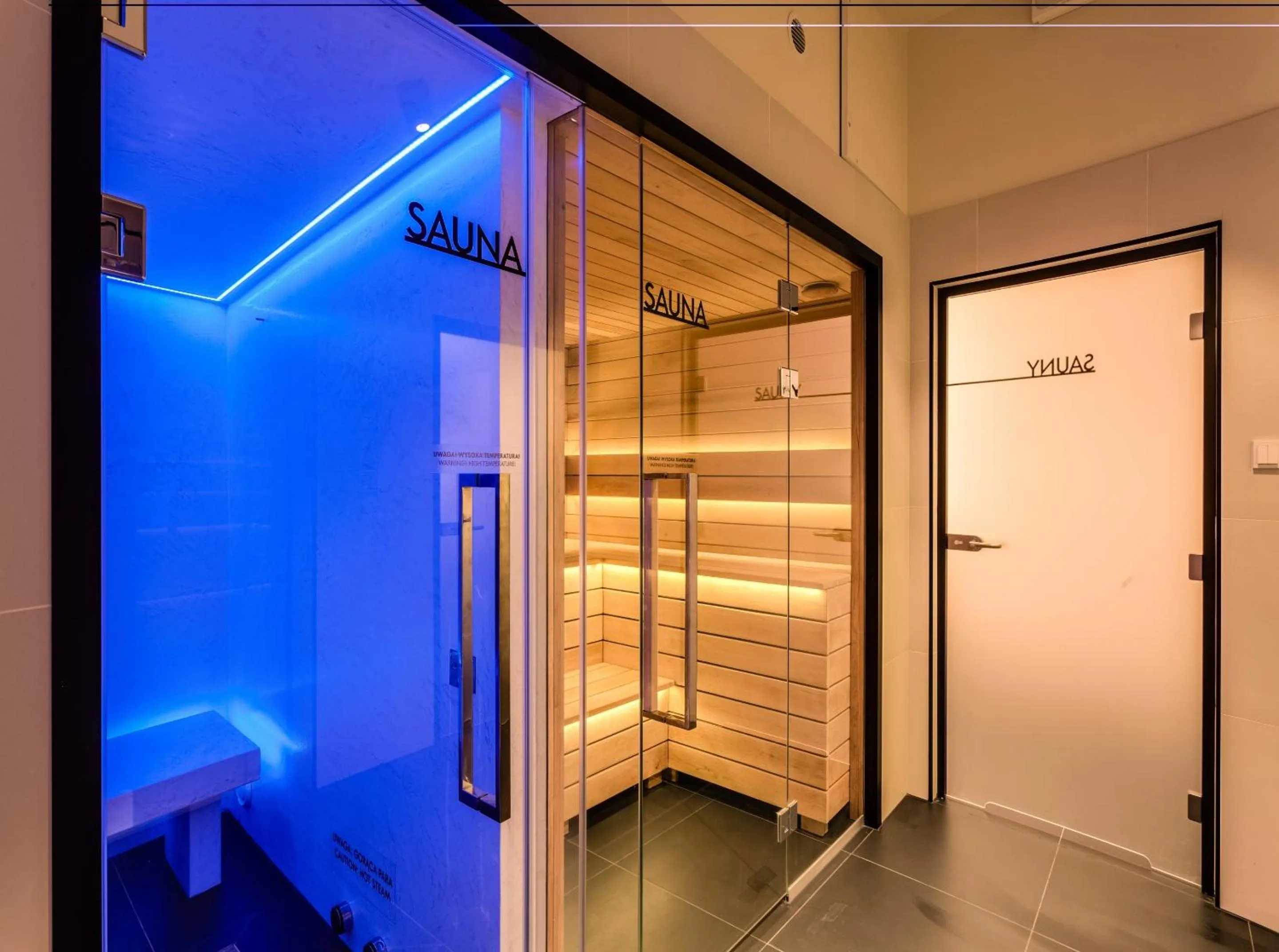 Sauna in Hotel Indigo Warsaw Nowy Świat by IHG