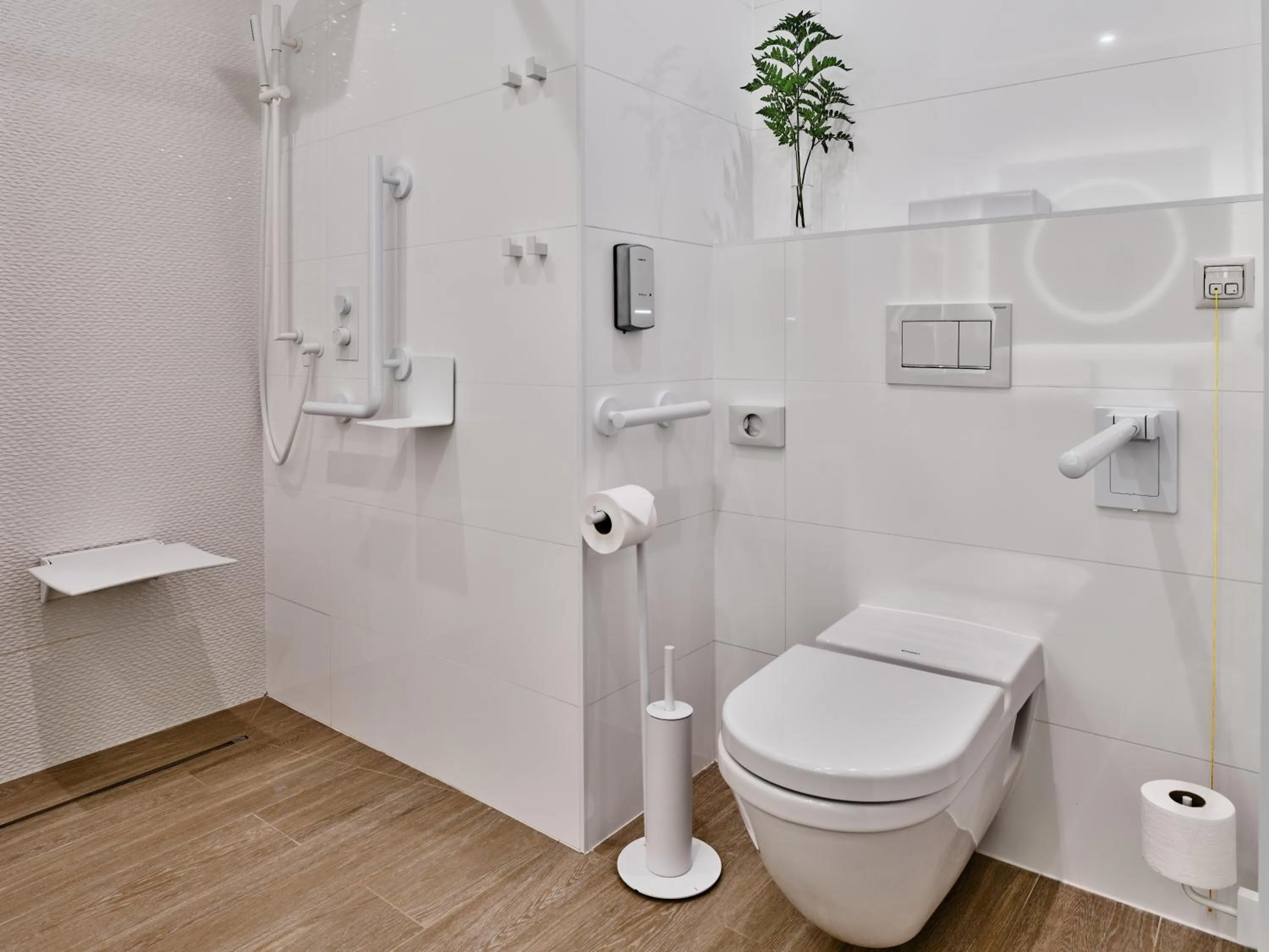 Shower in Hotel Indigo Warsaw Nowy Świat by IHG