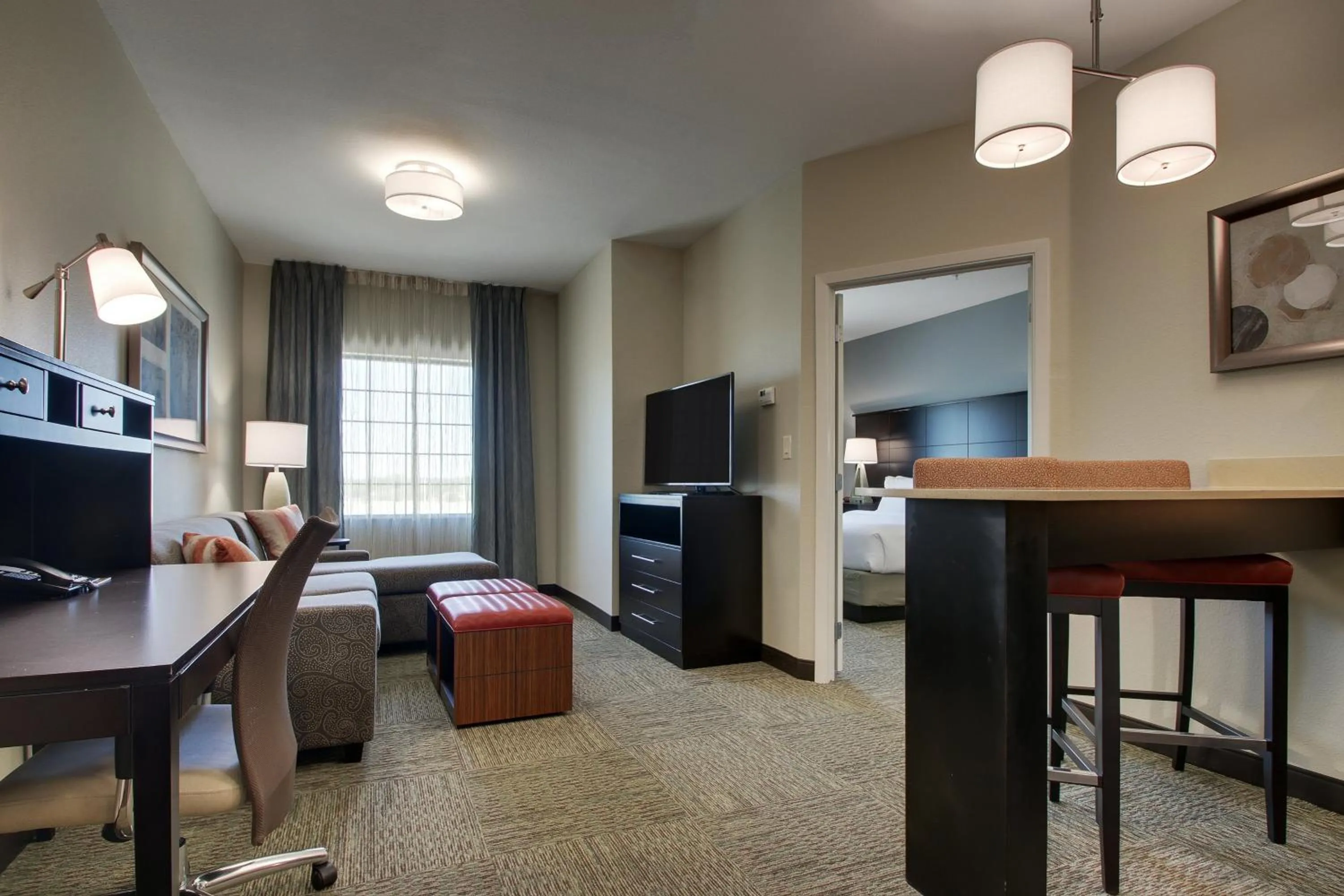 Photo of the whole room, Bed in Staybridge Suites Plano - The Colony by IHG