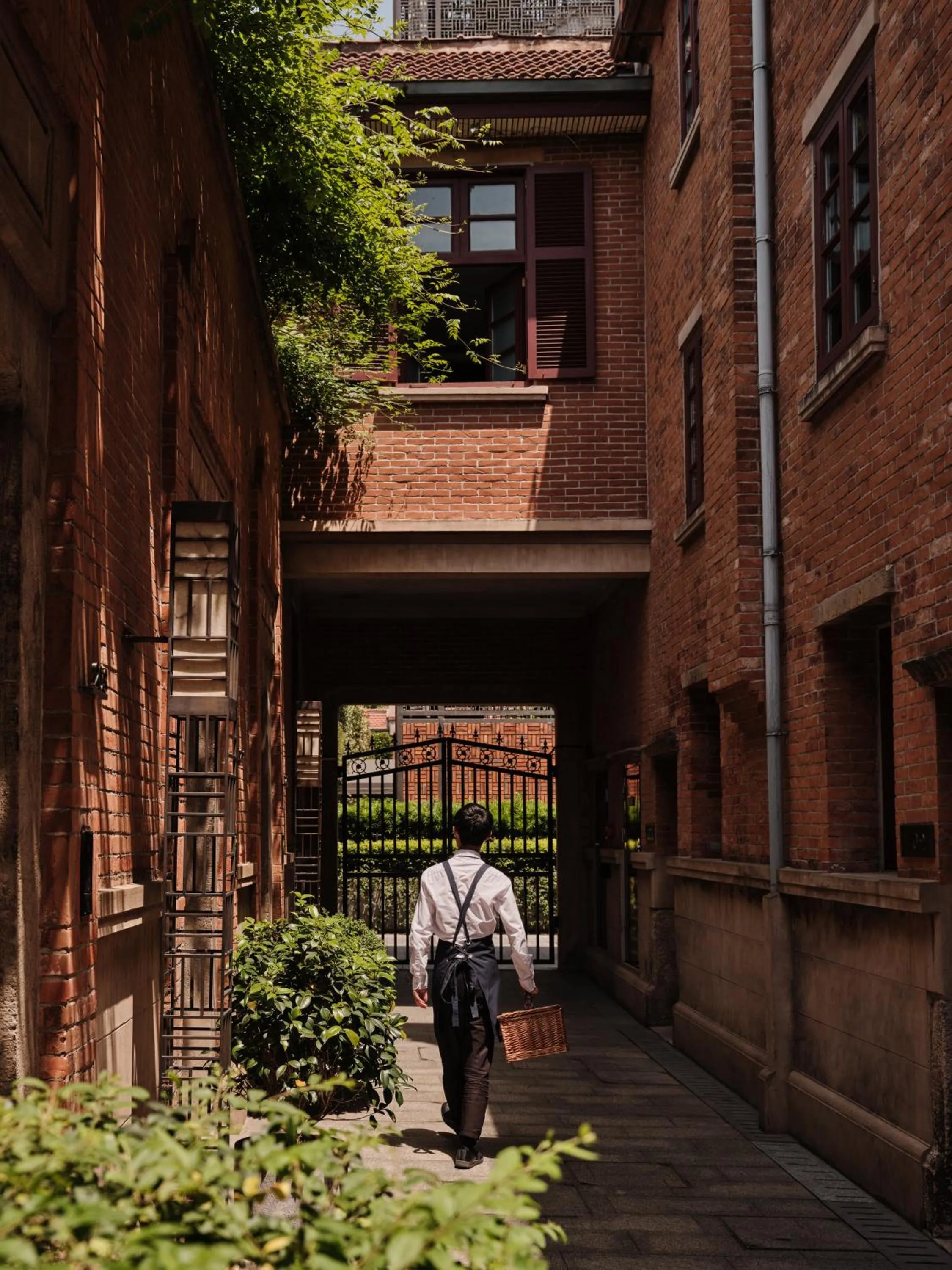 room service in Capella Shanghai, Jian Ye Li