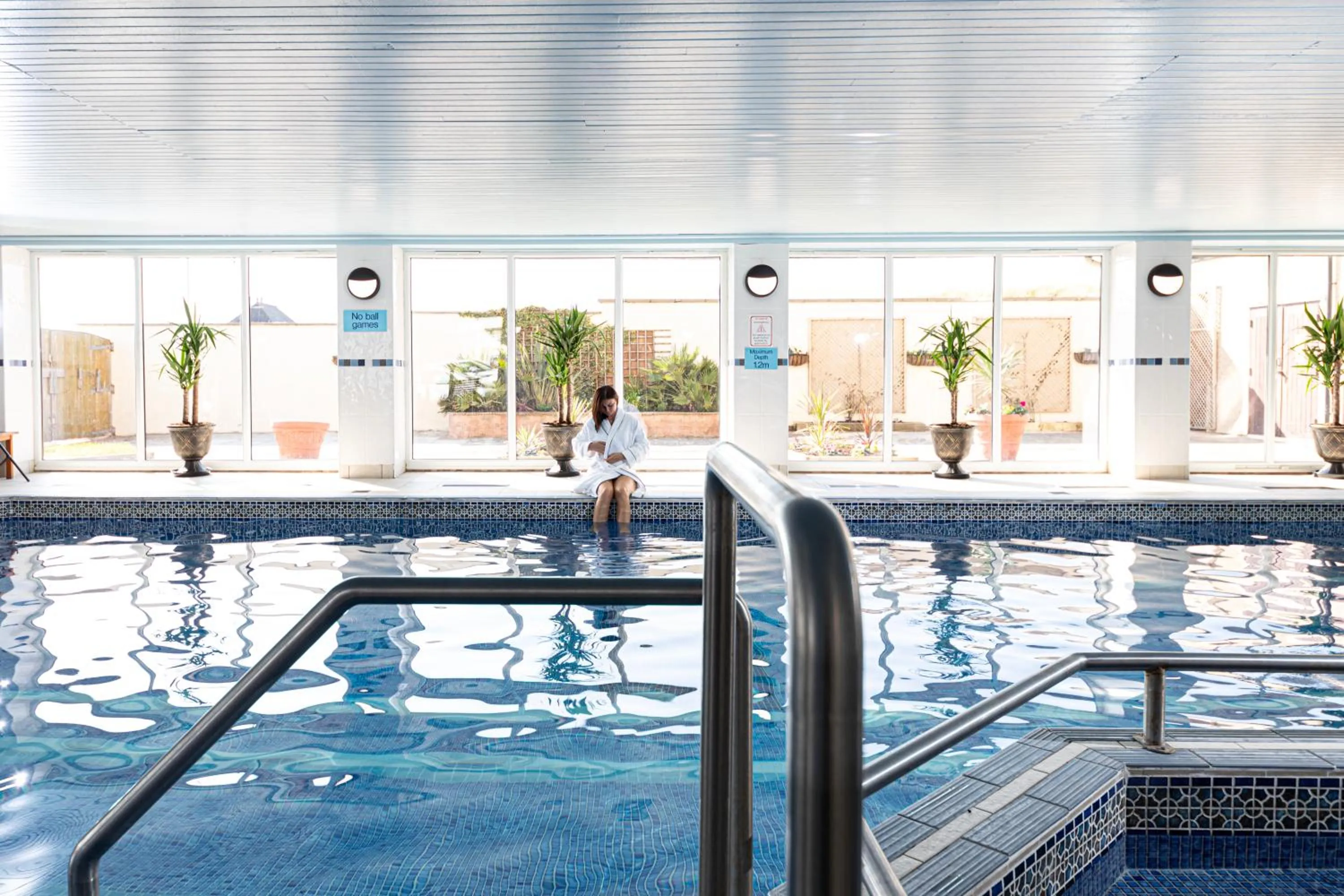 Swimming pool in The Beaches Hotel and Spa
