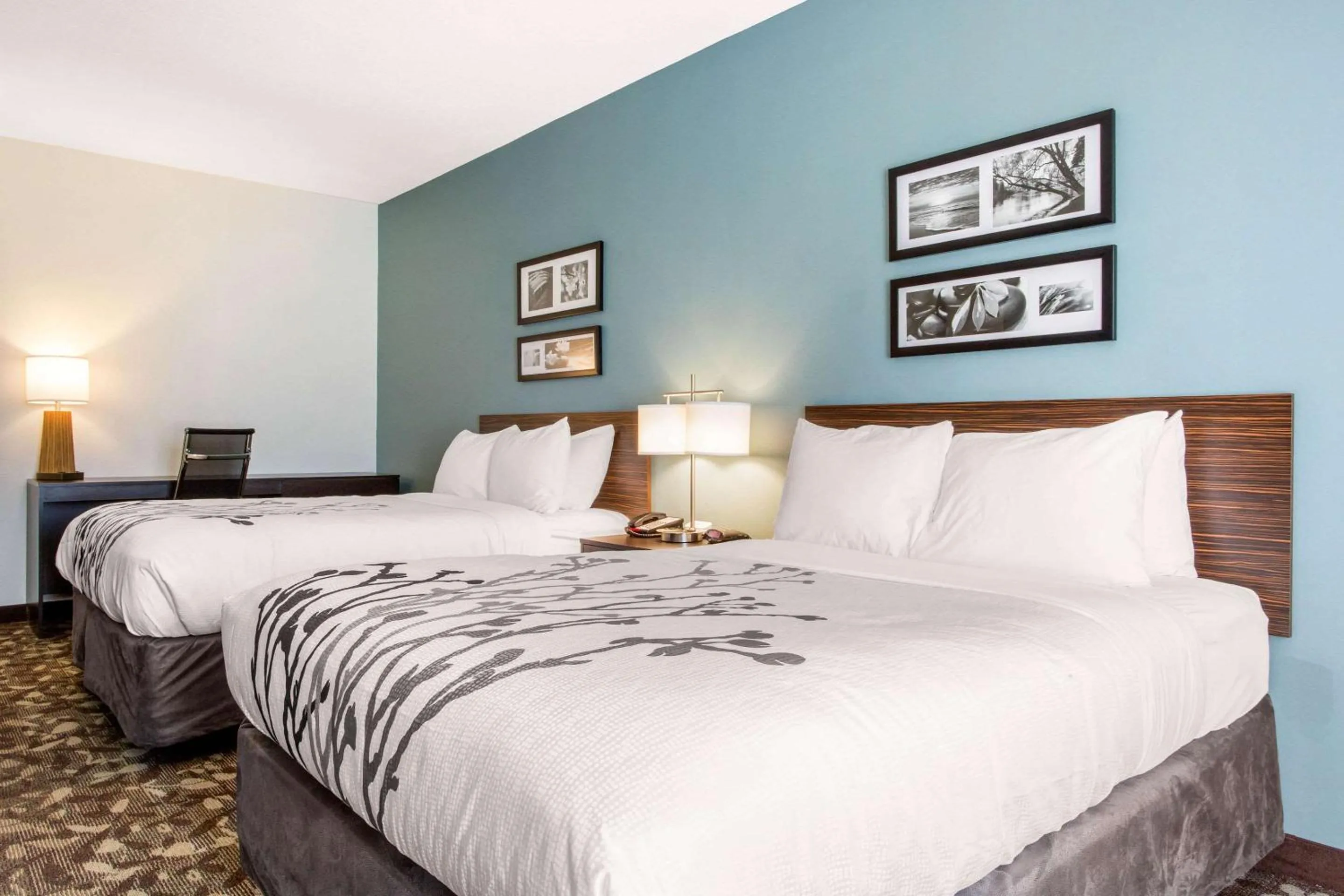 Bedroom, Bed in Sleep Inn & Suites Middletown - Goshen