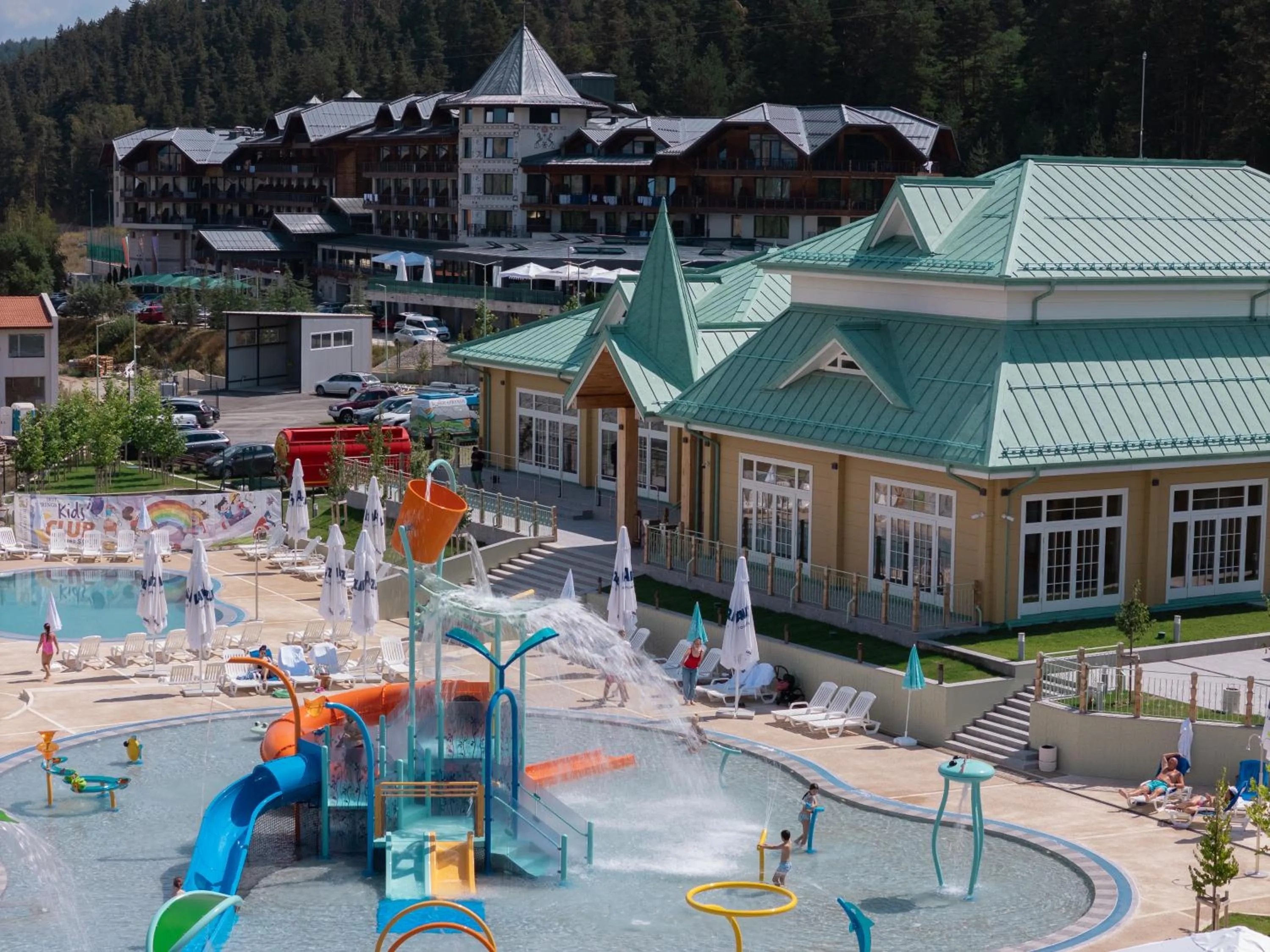 Aqua park in Hot Springs Medical and SPA