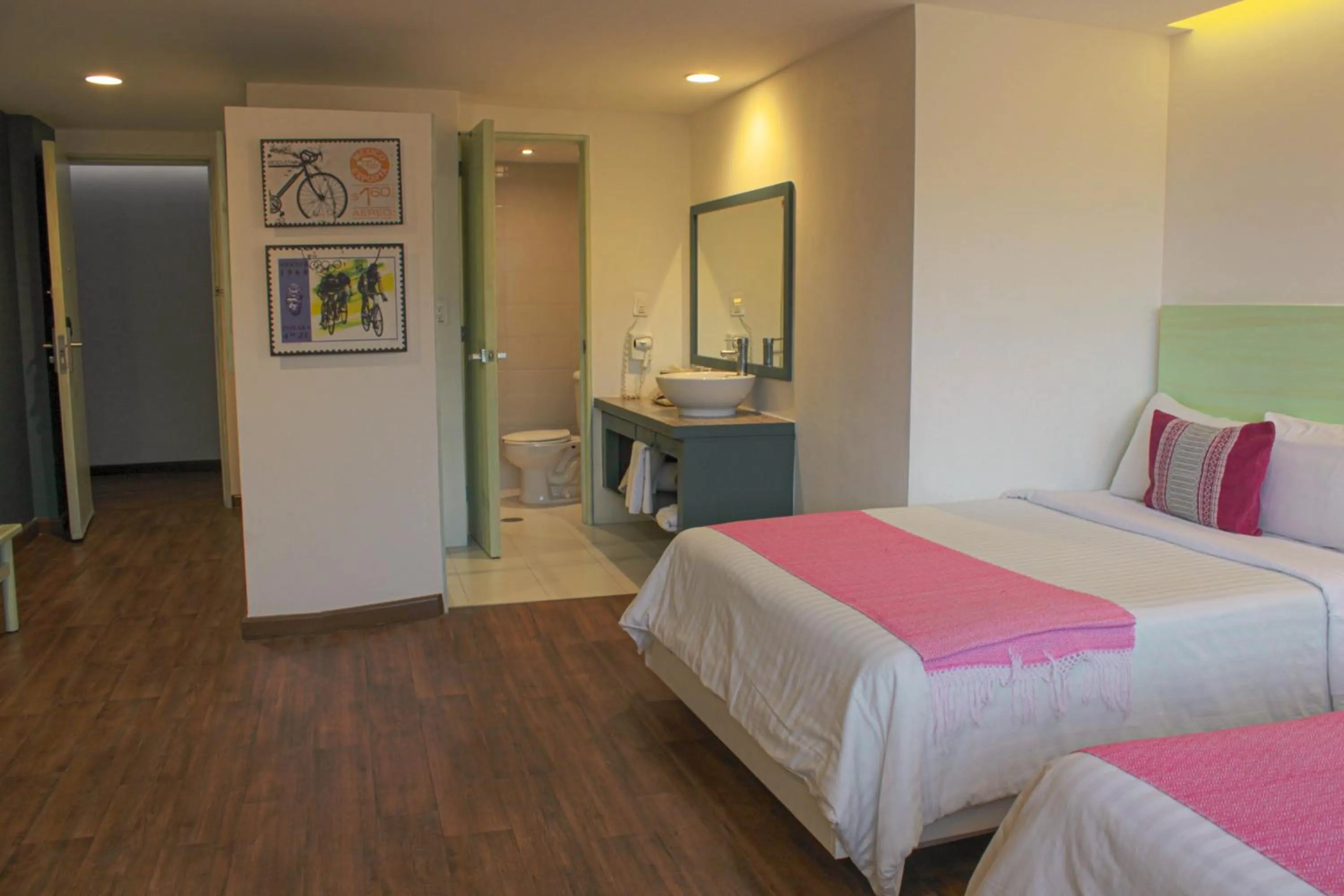 Bed in Hotel Fontan Reforma Centro Historico