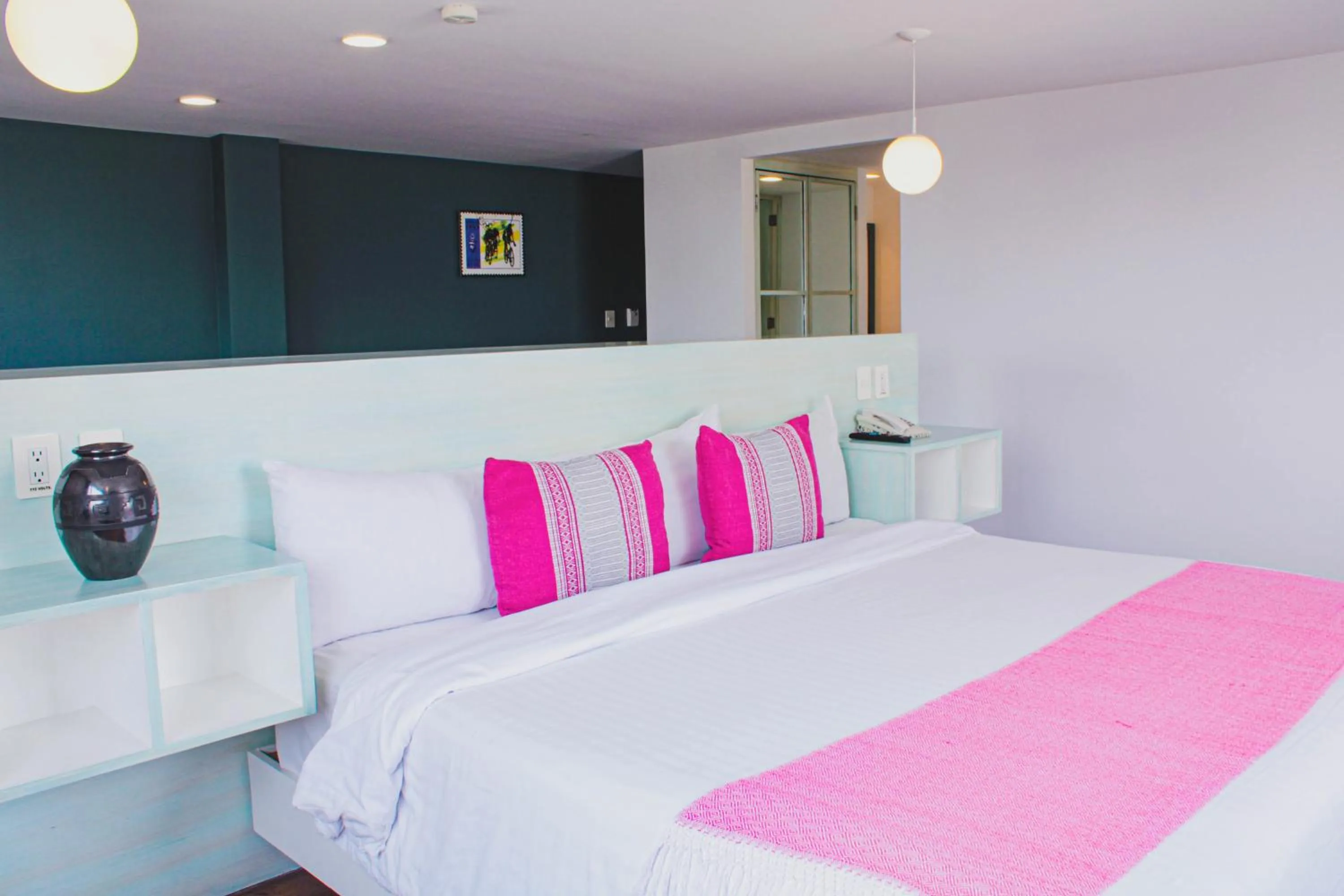 Bed in Hotel Fontan Reforma Centro Historico