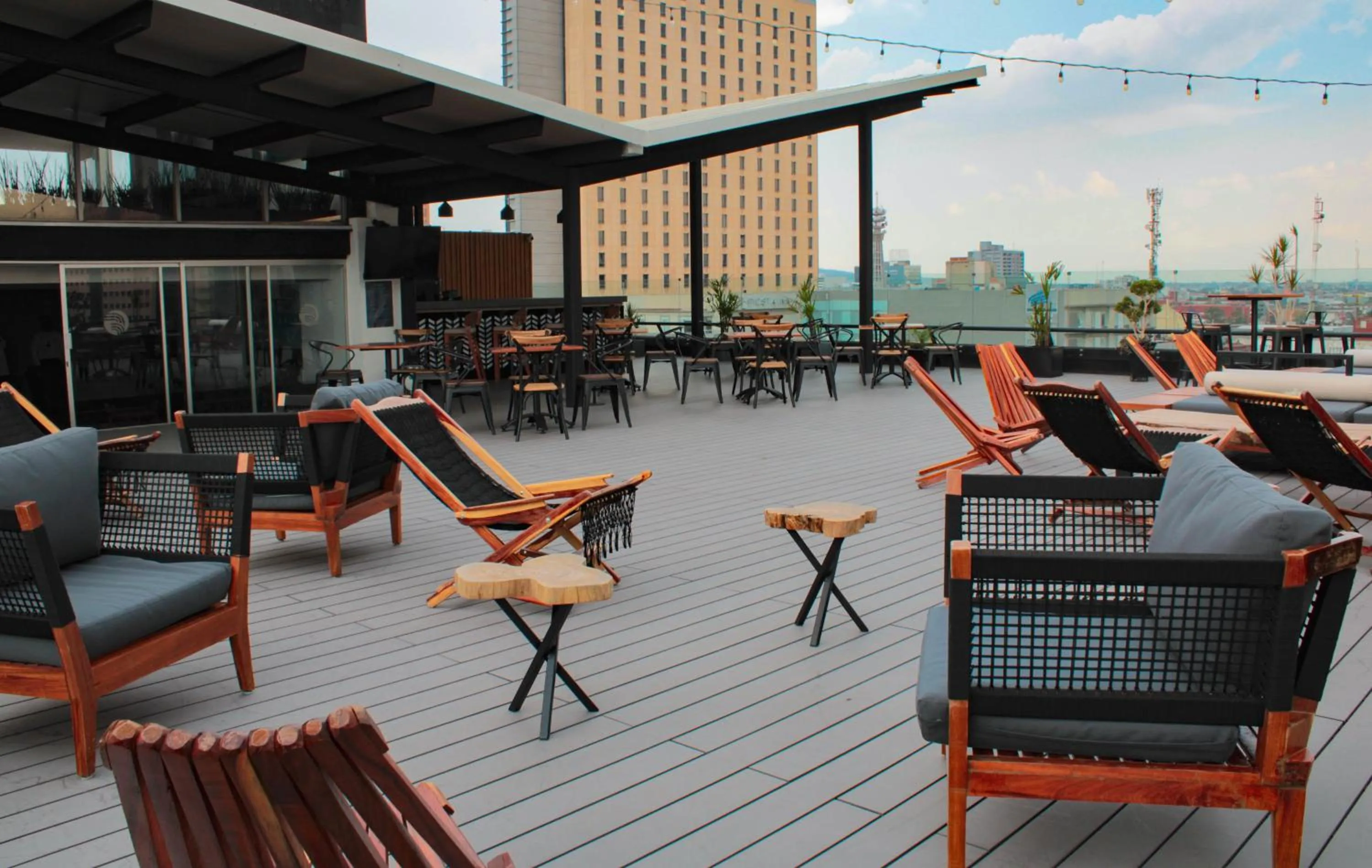 Balcony/Terrace in Hotel Fontan Reforma Centro Historico
