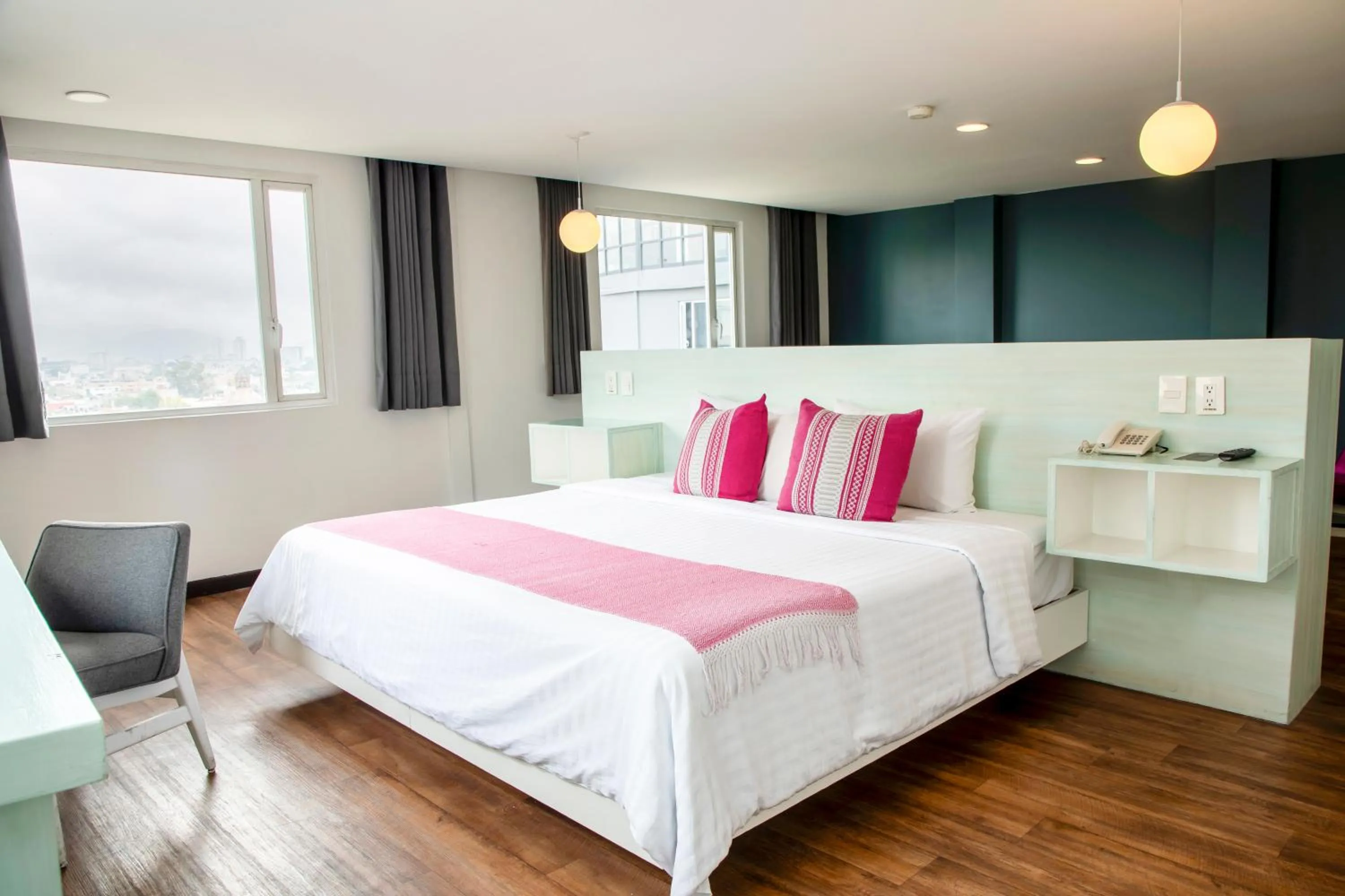 Bed in Hotel Fontan Reforma Centro Historico