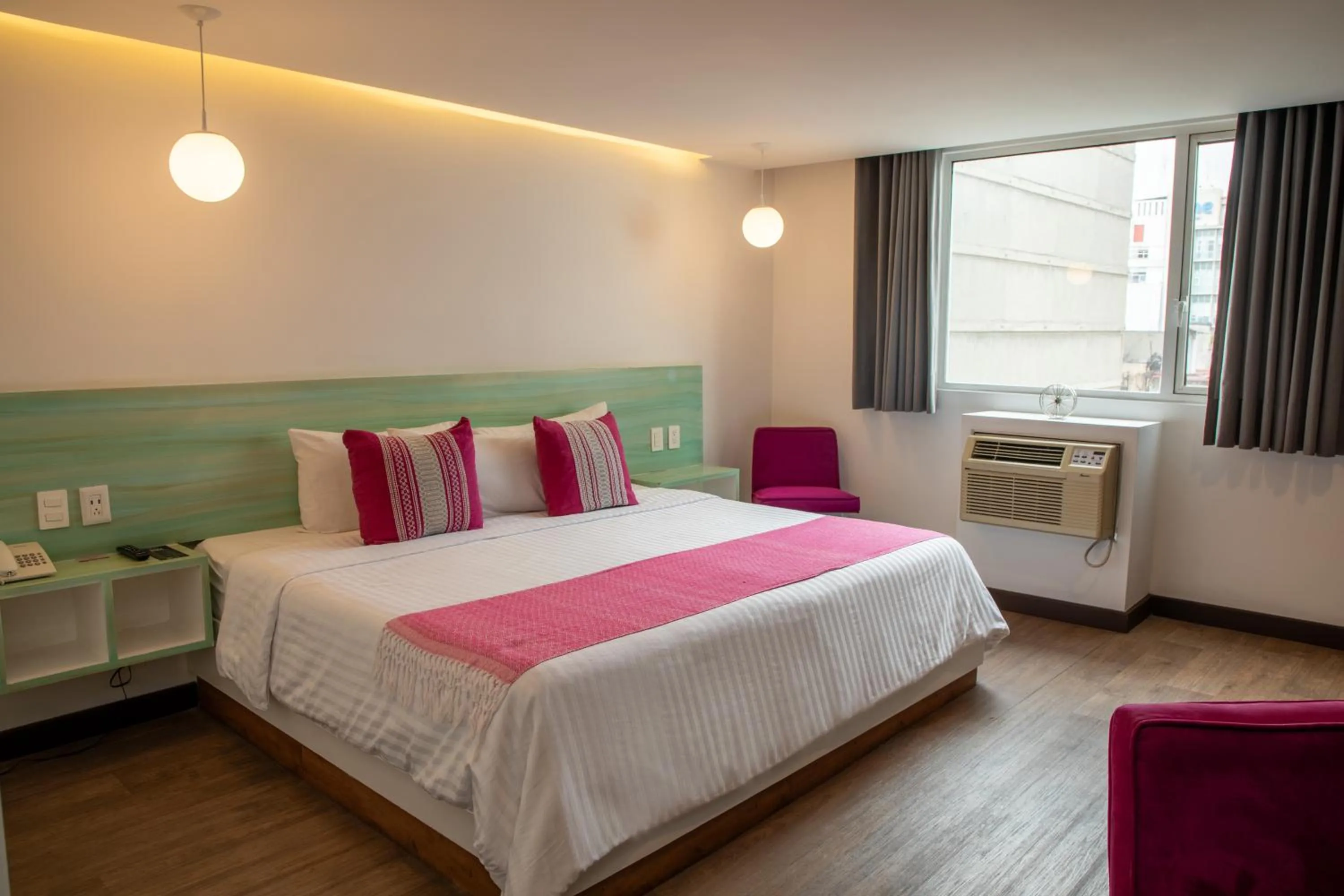 Bed in Hotel Fontan Reforma Centro Historico