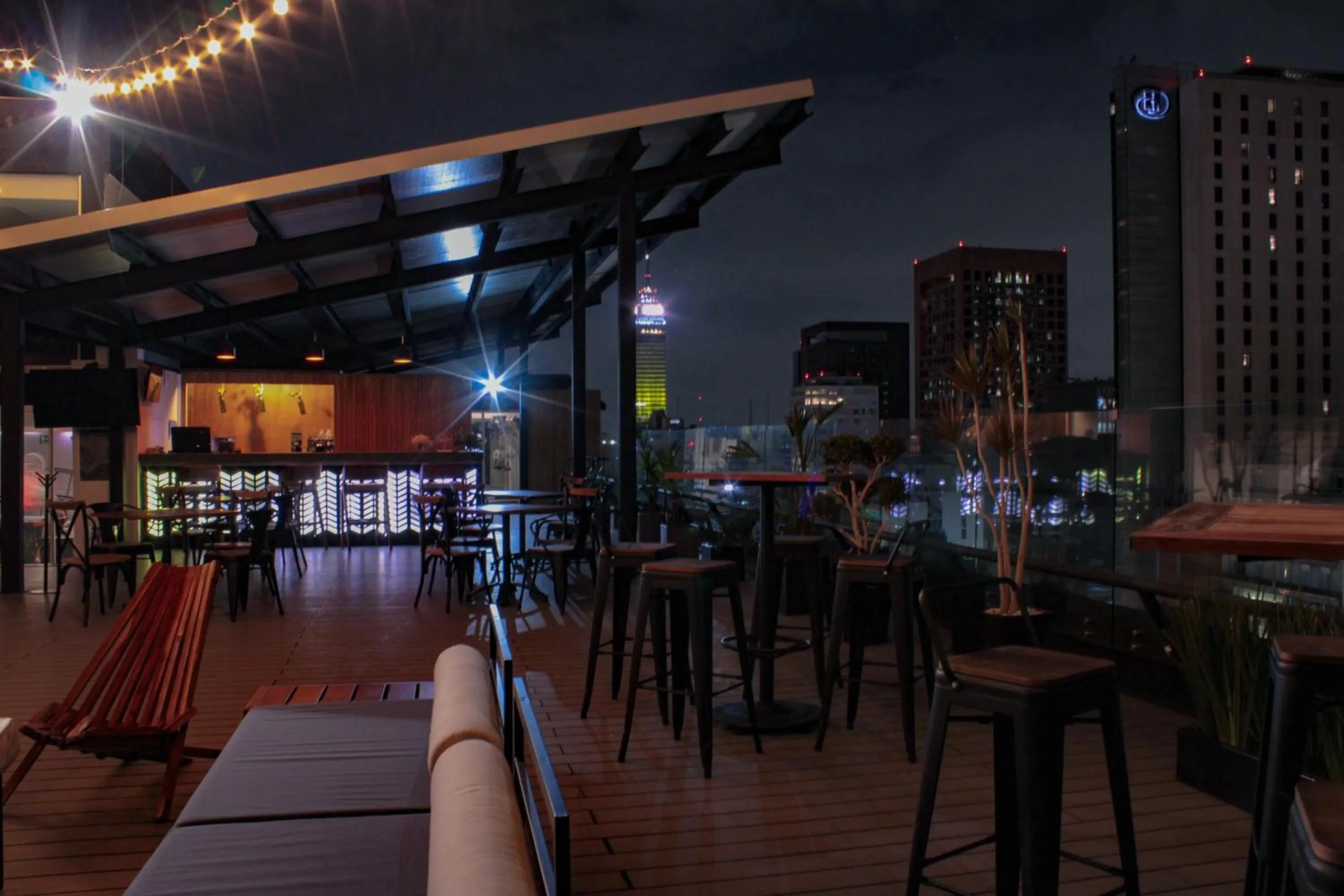 Balcony/Terrace in Hotel Fontan Reforma Centro Historico