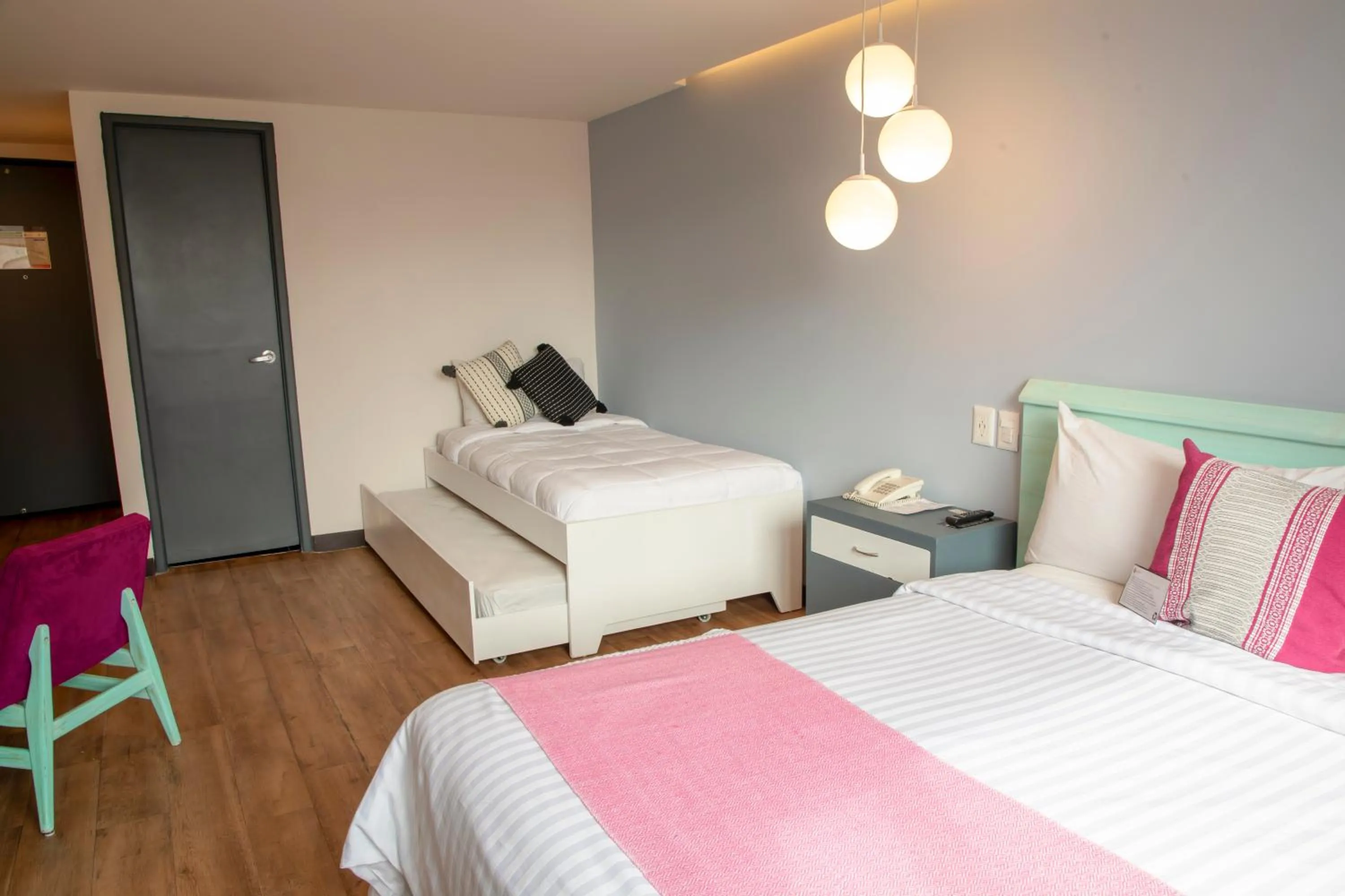 Bed in Hotel Fontan Reforma Centro Historico