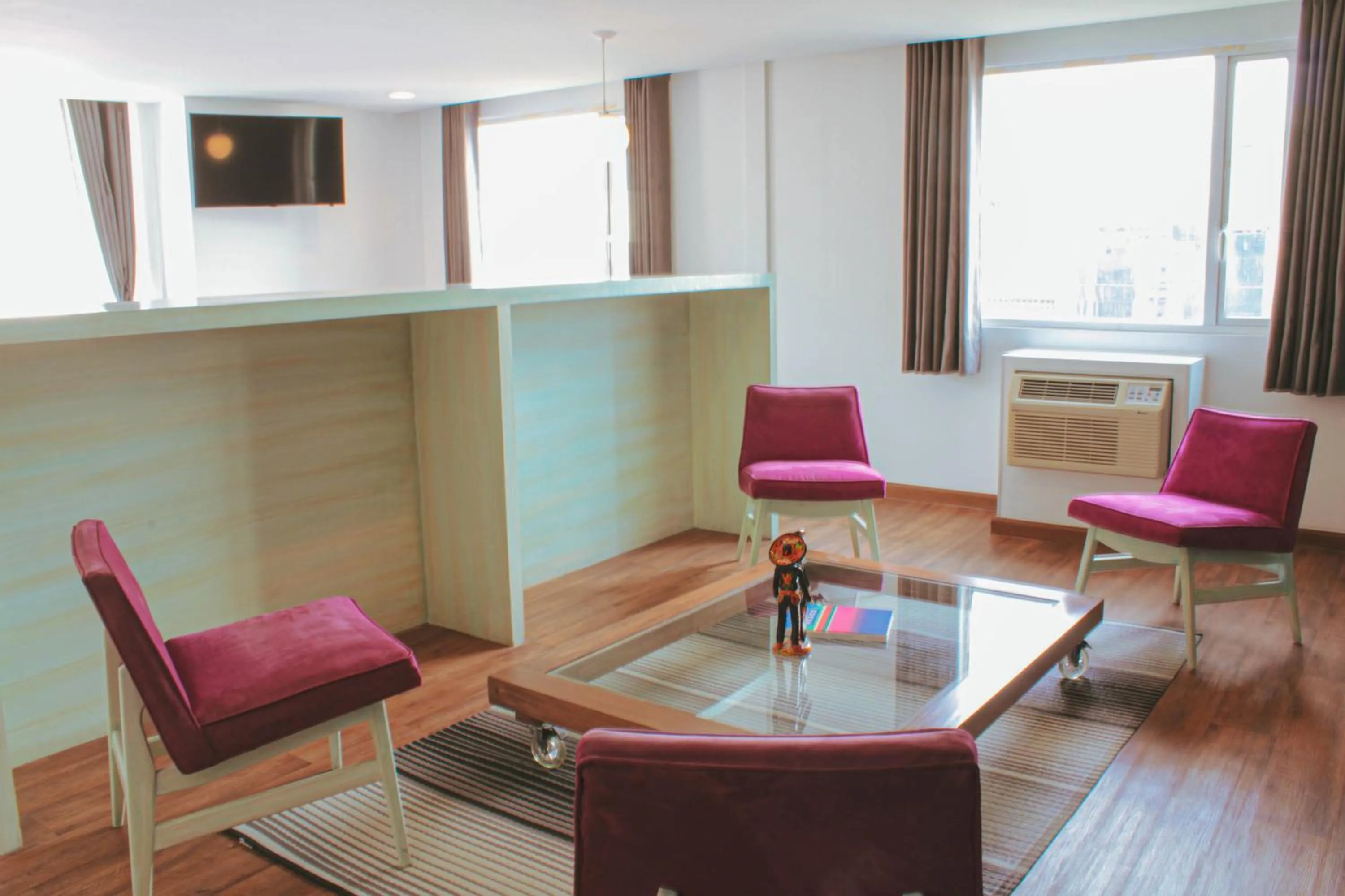Seating area in Hotel Fontan Reforma Centro Historico
