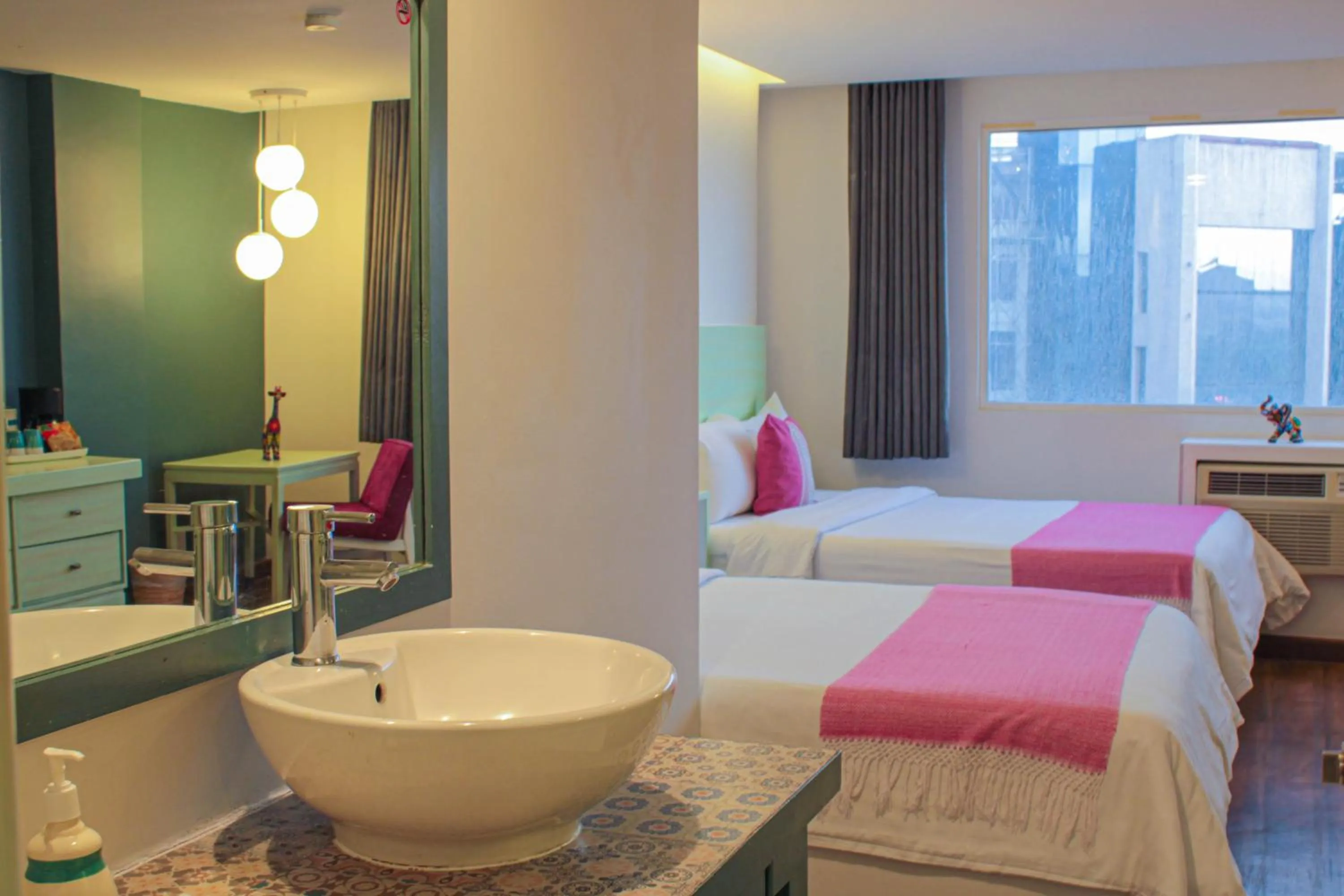 Bed in Hotel Fontan Reforma Centro Historico