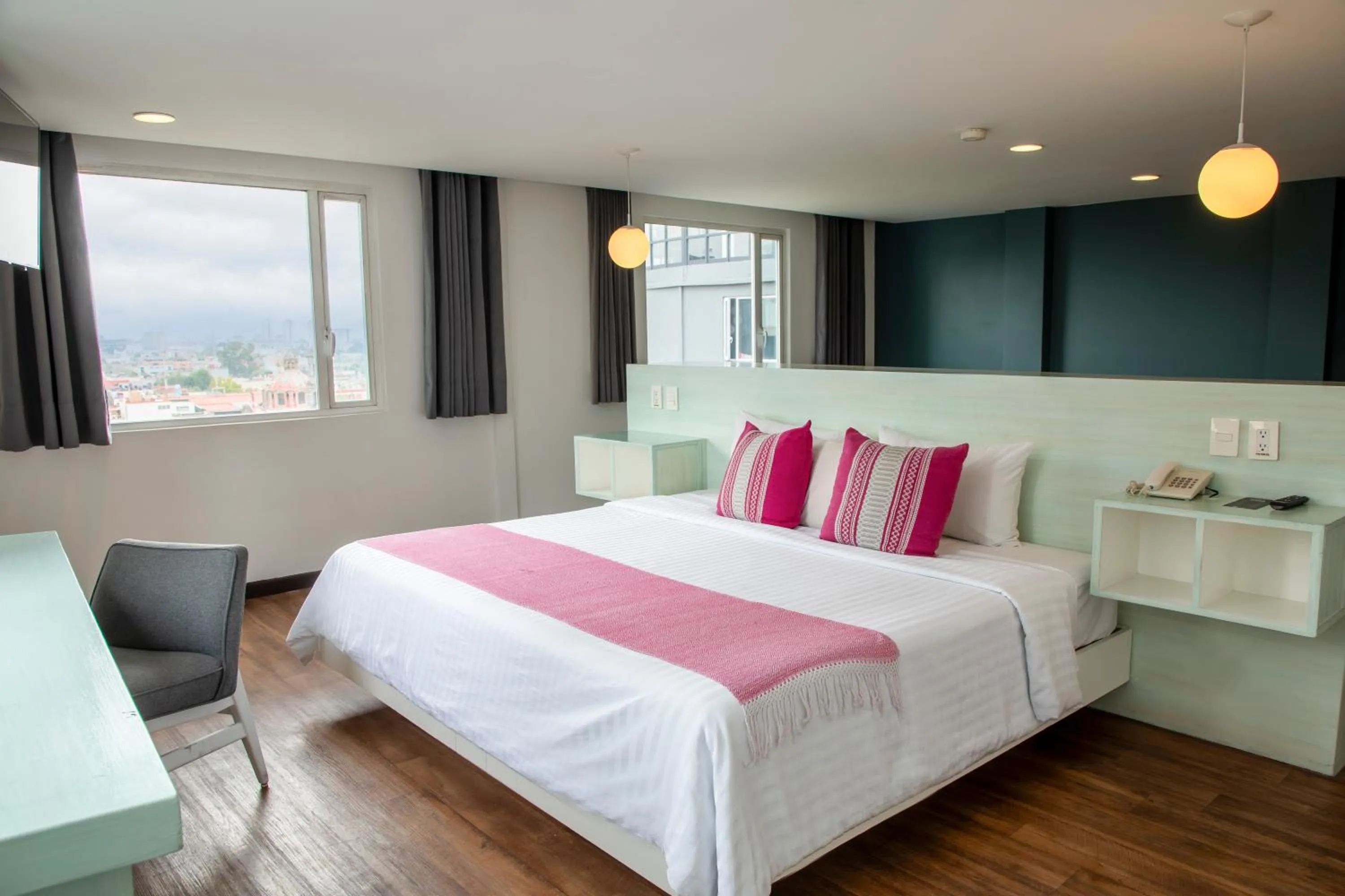 Bed in Hotel Fontan Reforma Centro Historico