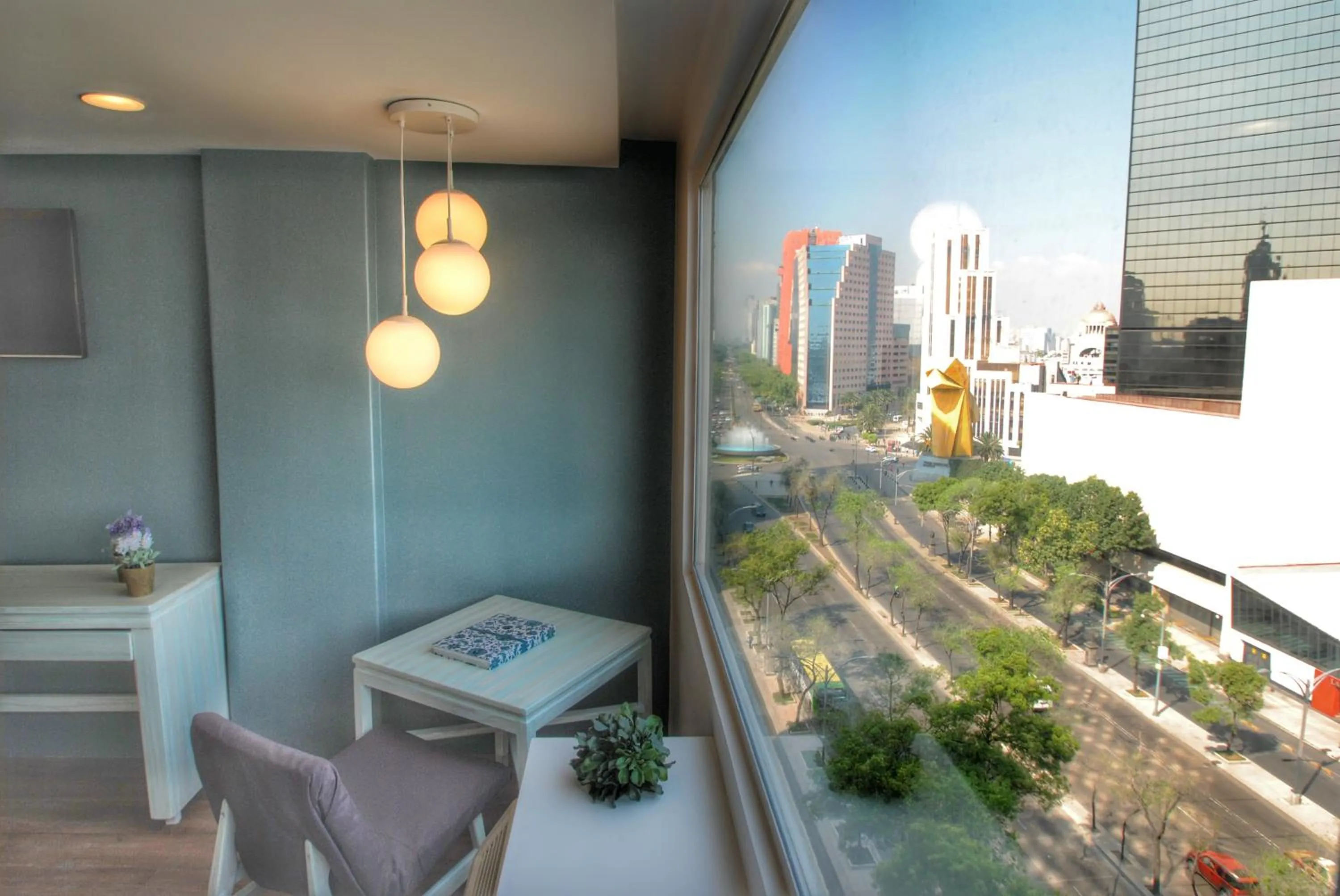 City view in Hotel Fontan Reforma Centro Historico