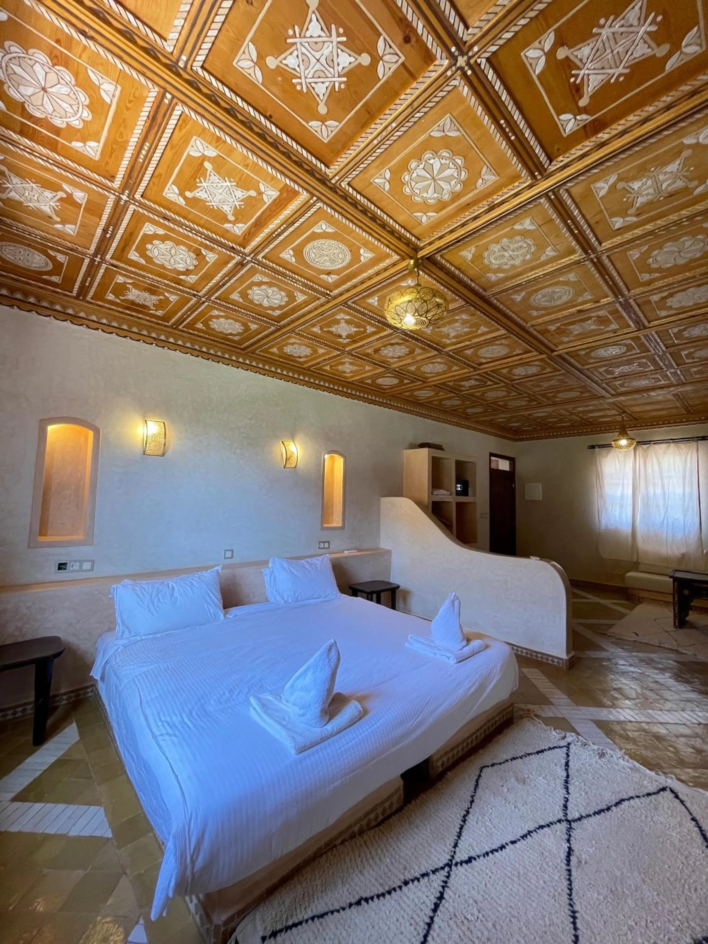 Bed in Bab Rimal - Desert Hotel in M'hamid El Ghizlane