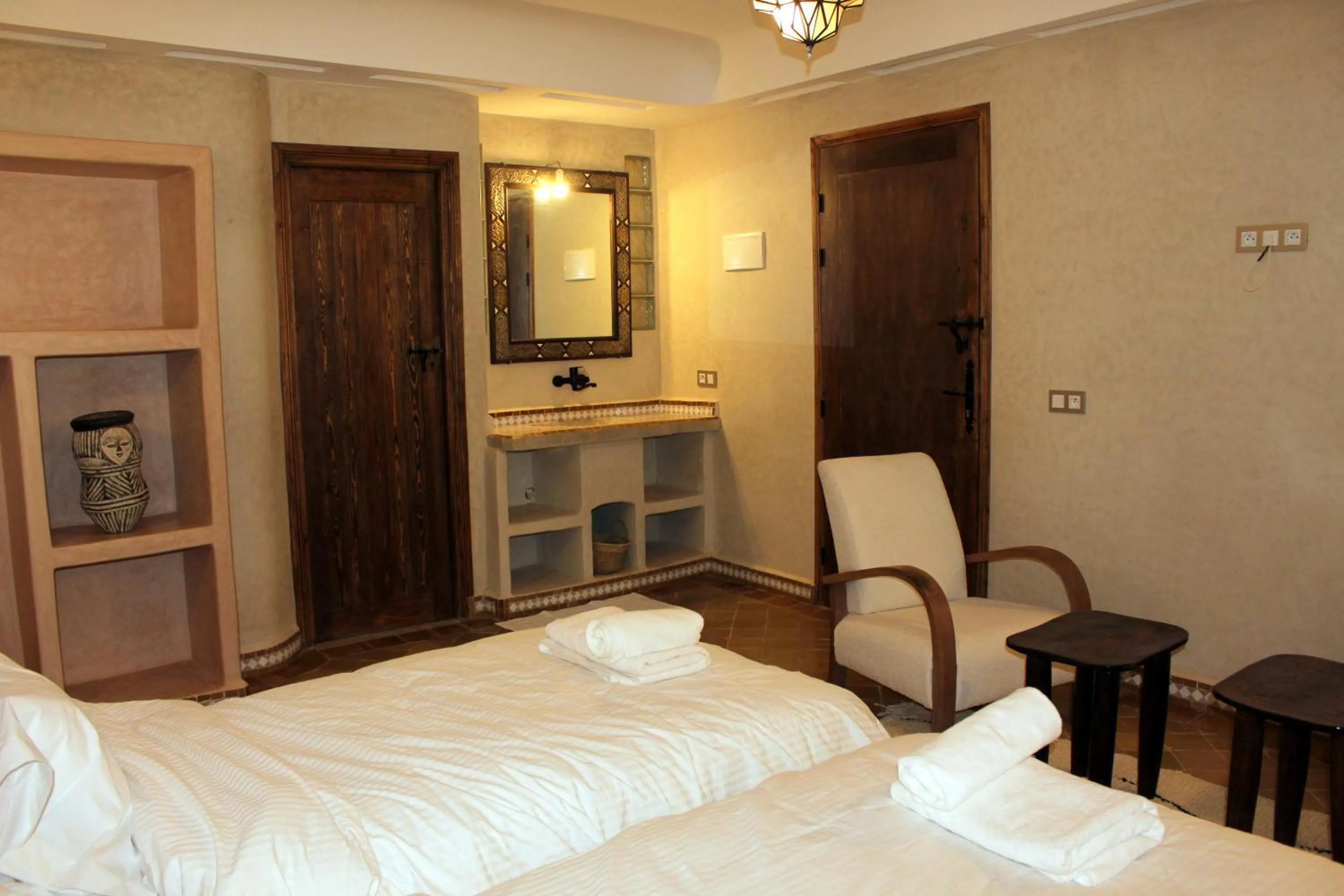 Bed in Bab Rimal - Desert Hotel in M'hamid El Ghizlane