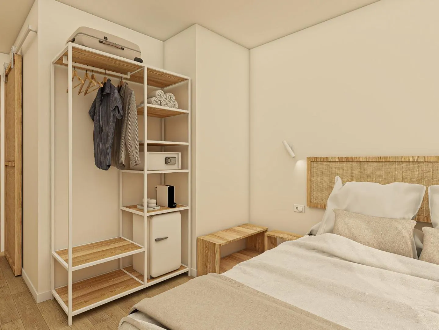 Bed in Hotel Rosamar - Emar Hotels