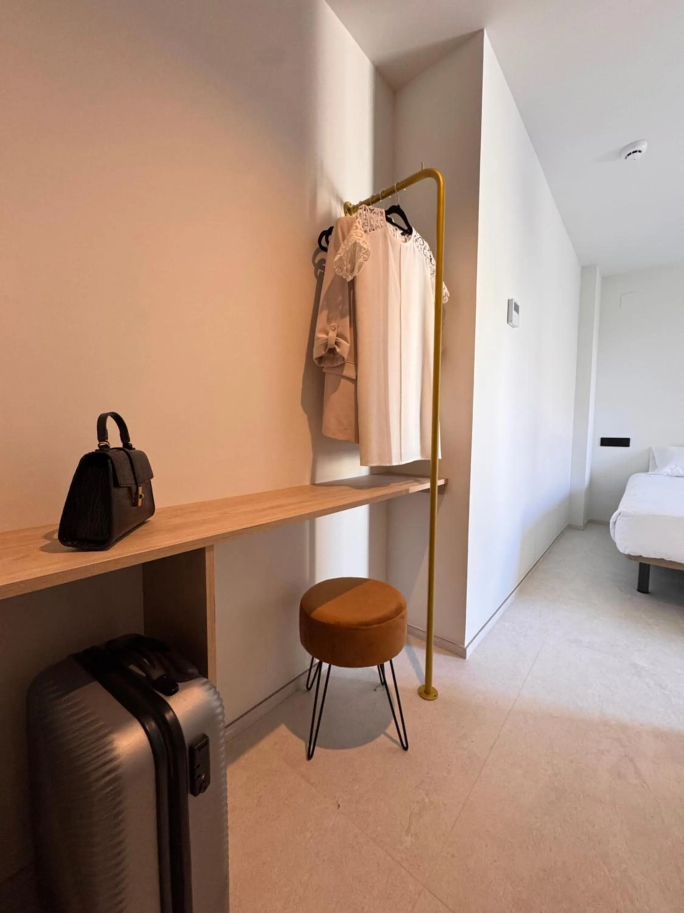 Bed in Hugo Beach Hotel & Apartments